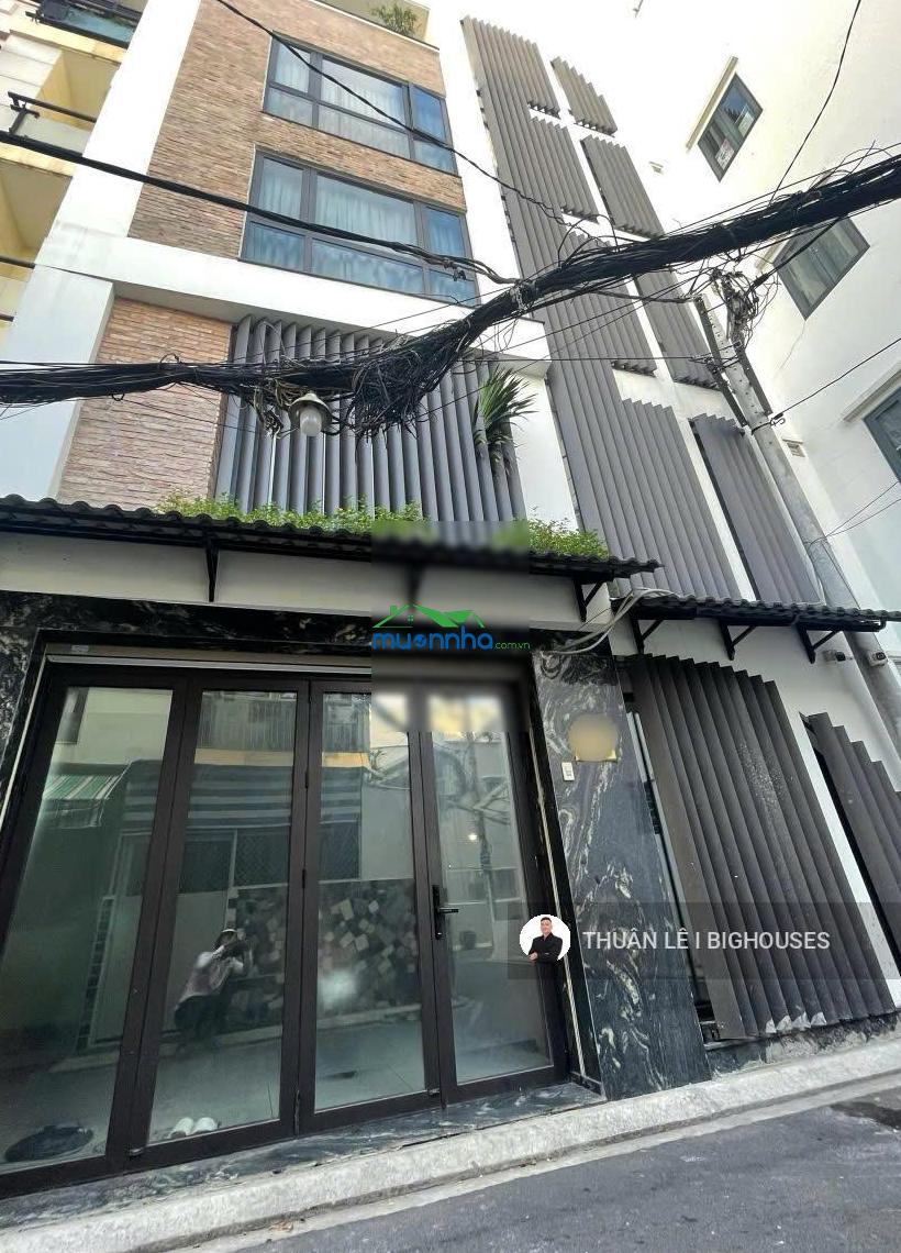 Hẻm xe hơi! nhà mới + đẹp. ngang lớn (7,5m x 15m) 5tầng, hồ bơi + thang máy. 20tỷ về 14tỷ bán gấp