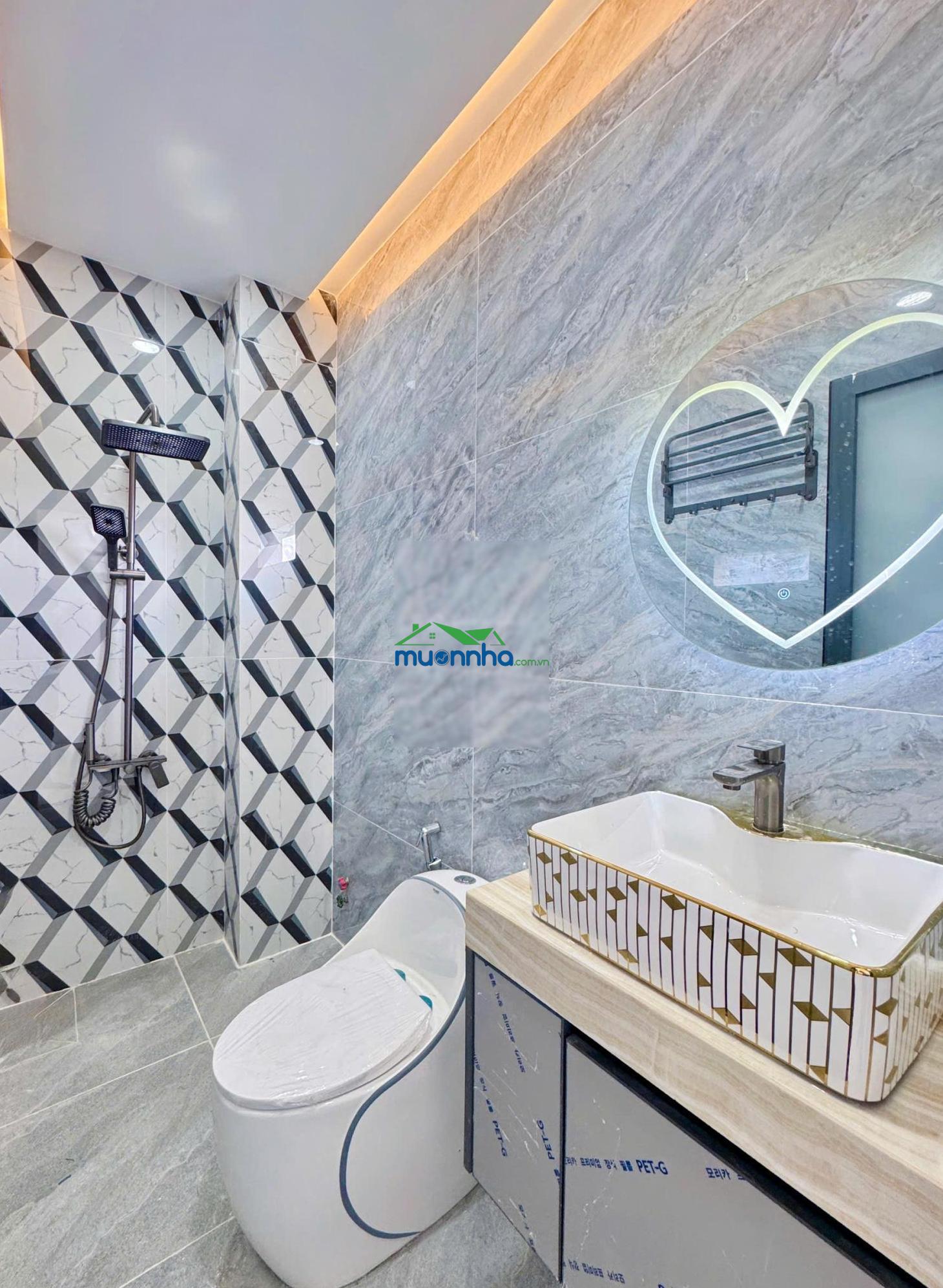 Đáng sống - kdc đông bộ - đường trước nhà 20m thông - 1 lửng 4 lầu (6pn, 7nvs) - hương lộ 2 nối dài - 3