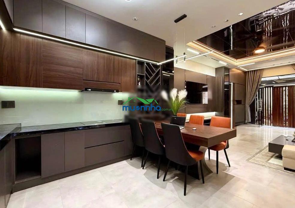 Siêu phẩm nhà 3/2 quận 10 ngay nhà hát hoà bình. 4 tầng xây mới, nhà đầy đủ nội thất cao cấp