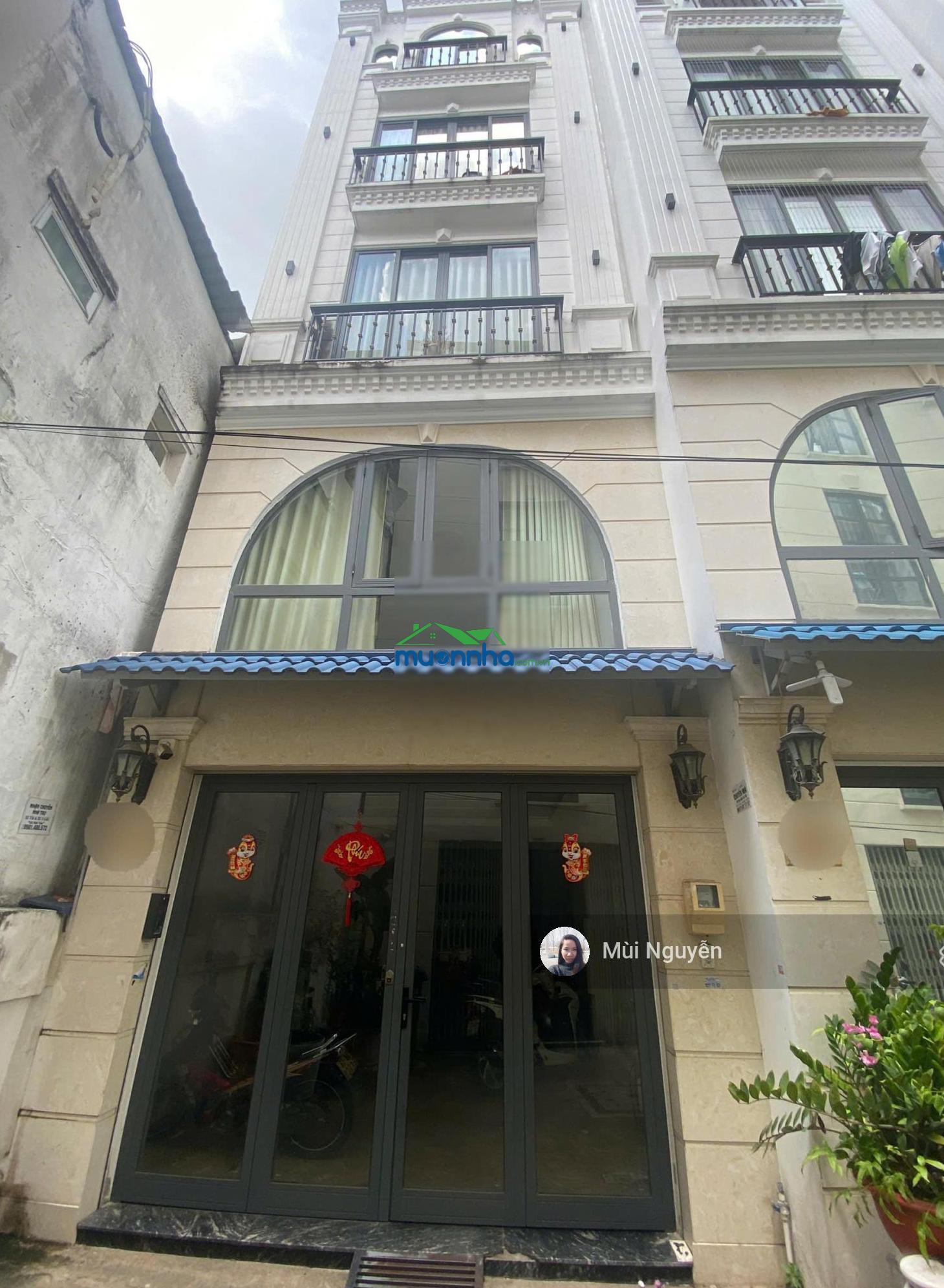 Nhà mới hđt 20tr/th - hxh trần bình trọng, bt - dt: nở hậu 5,7x11m, 5 tầng 6pn - chỉ 10 tỷ - 3