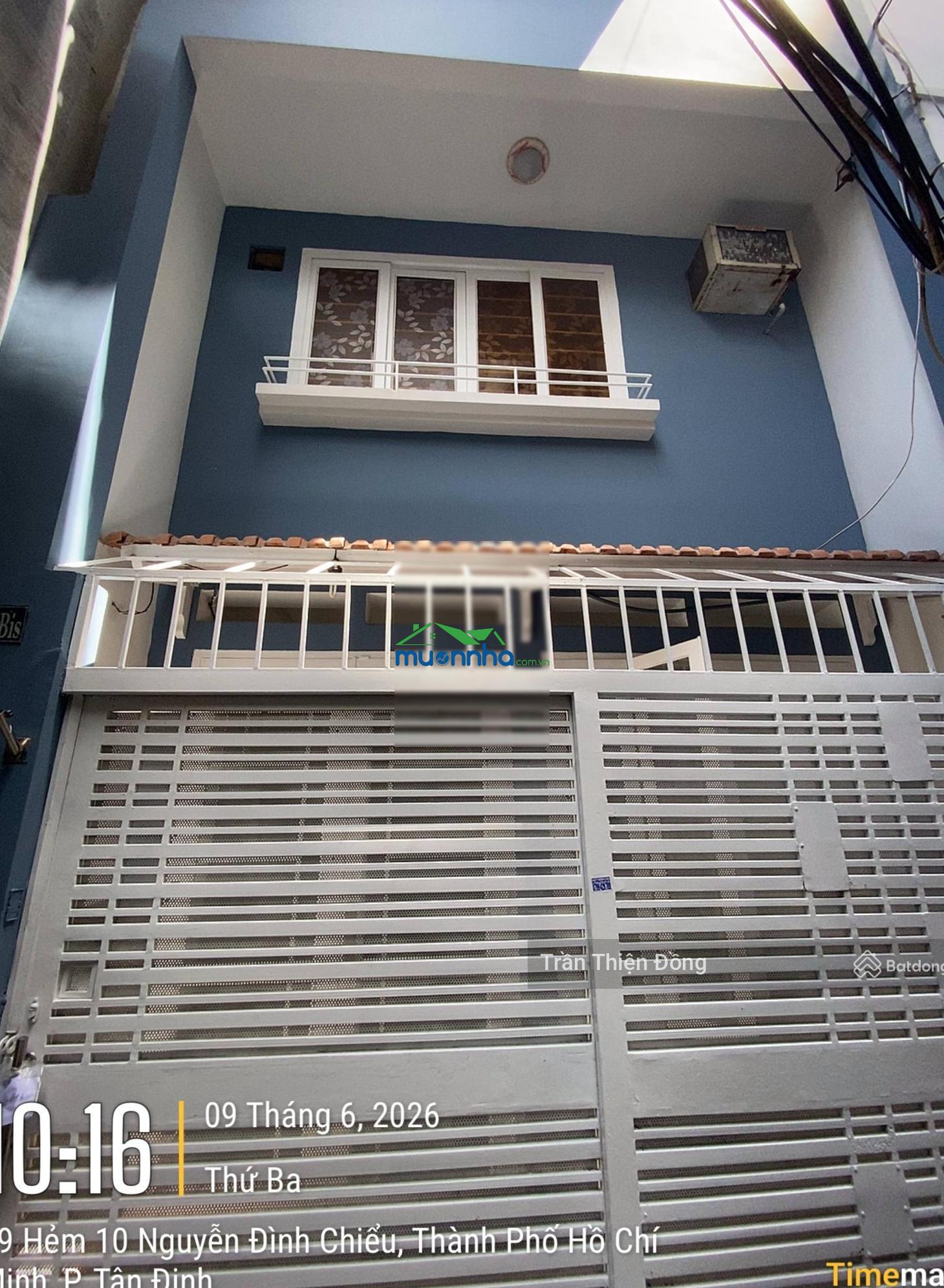 Chủ gửi bán nhà nguyễn đình chiểu p đa kao - q1 - đoạn 2 chiều - 3 tầng, cn=21,2m2 giá 5,1 tỷ tl
