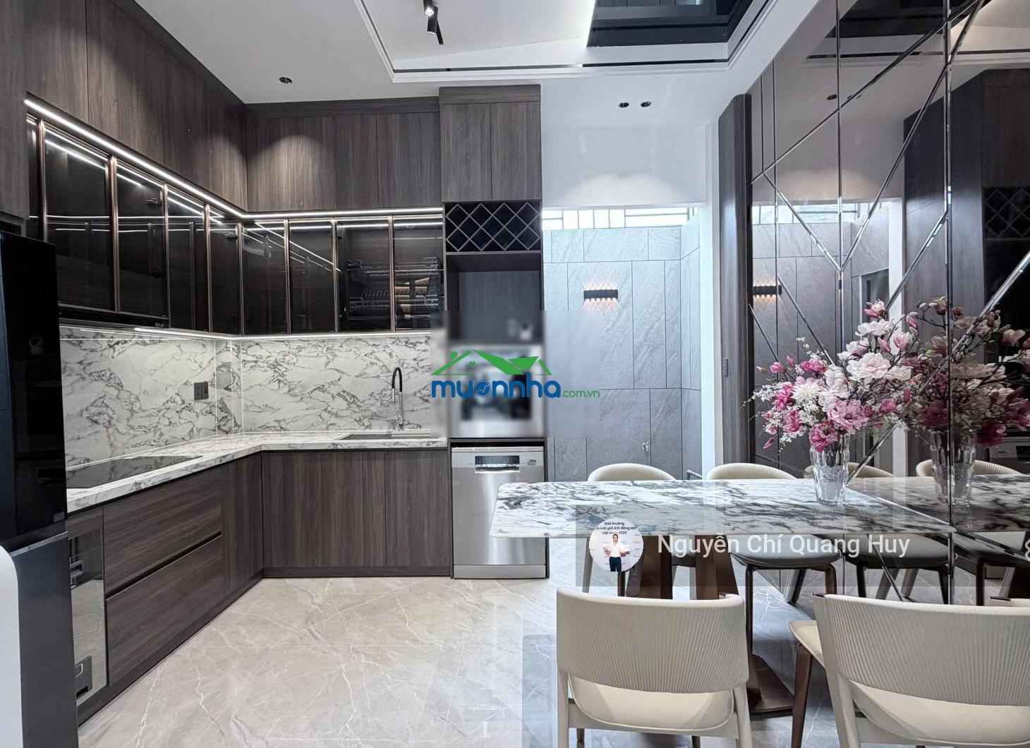Nhà phố xây dựng mới - khu dân trí cao - đường thông 8m 1979 huỳnh tấn phát - 4m x 13m giá 9,65 tỷ