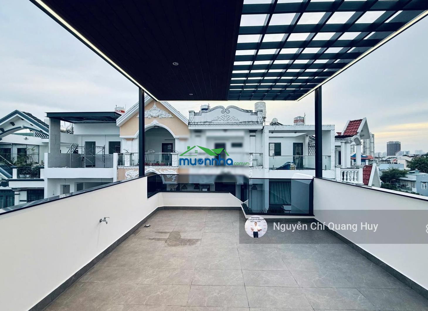 Nhà phố xây dựng mới - khu dân trí cao - đường thông 8m 1979 huỳnh tấn phát - 4m x 13m giá 9,65 tỷ - 2