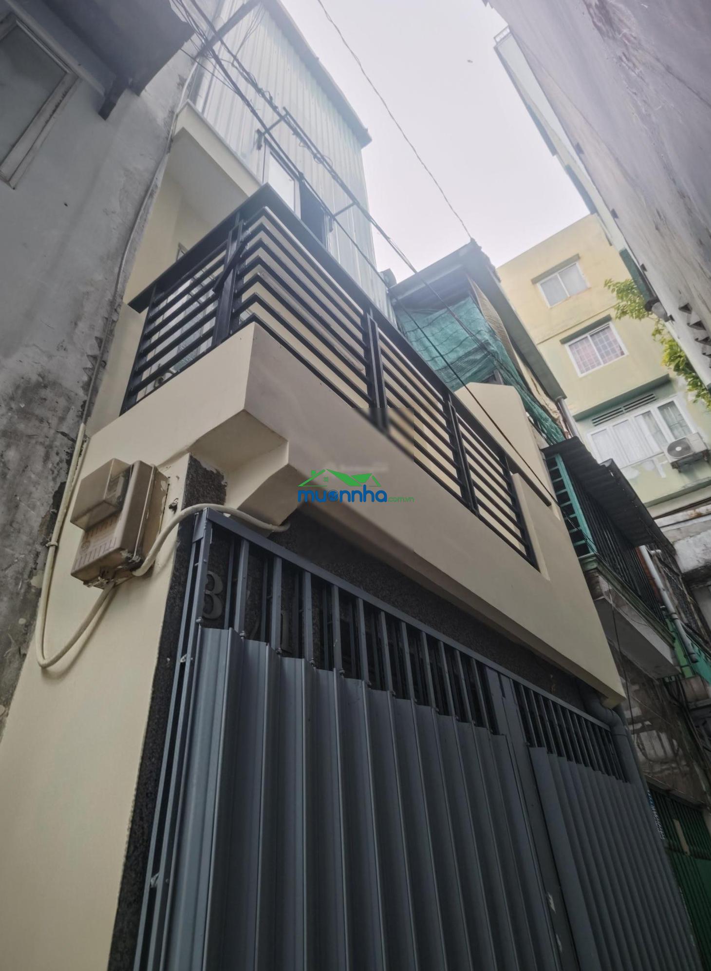 Ngay phó cơ điều xe hơi tới cửa 4 tầng - gần chợ rẫy chỉ 4 tỷ 9 - 3