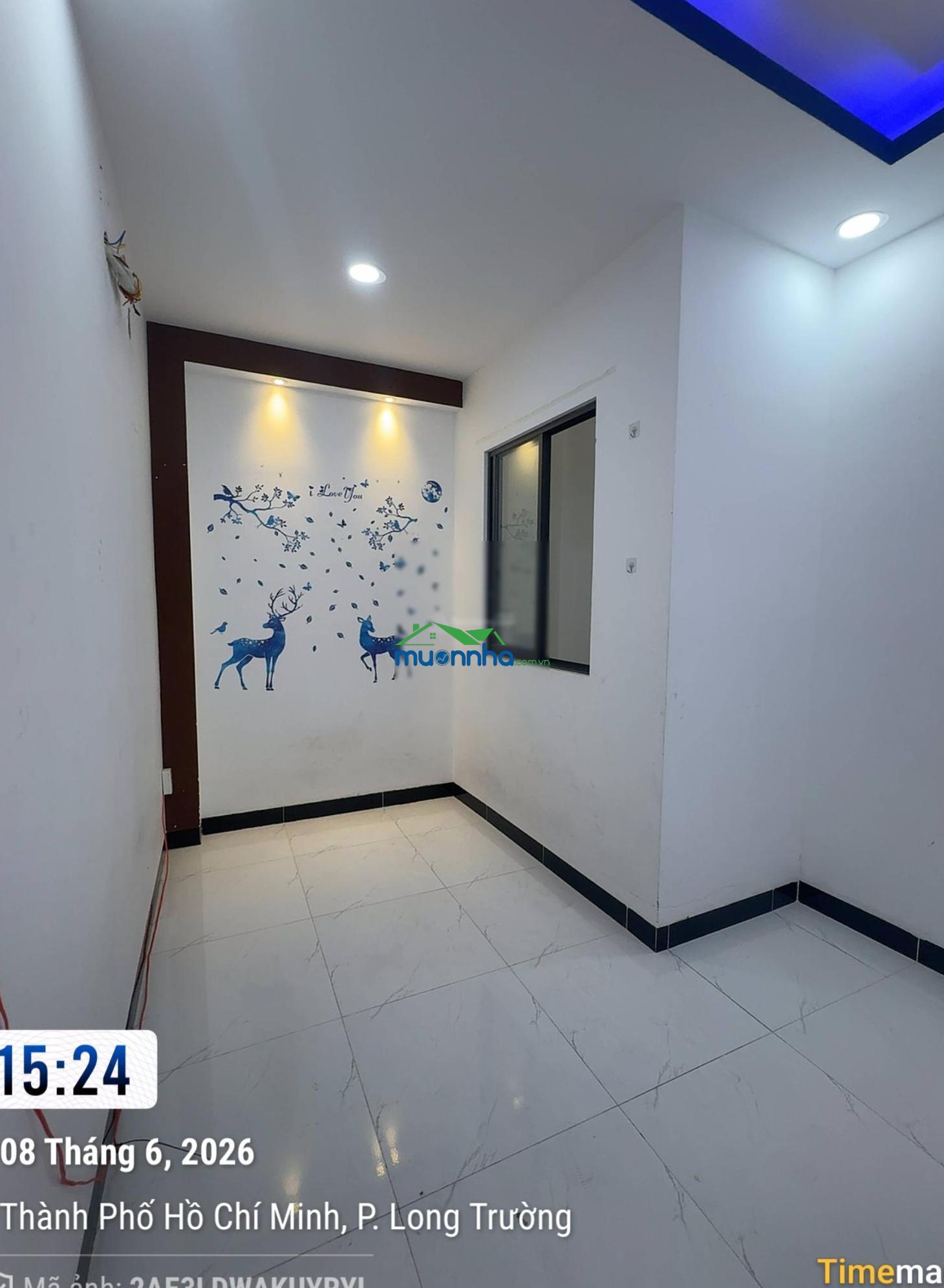 Nhà 3 tầng, 50m2 (4.3x11.7) kdc trường lưu, q9 (4tỷ250) - 4