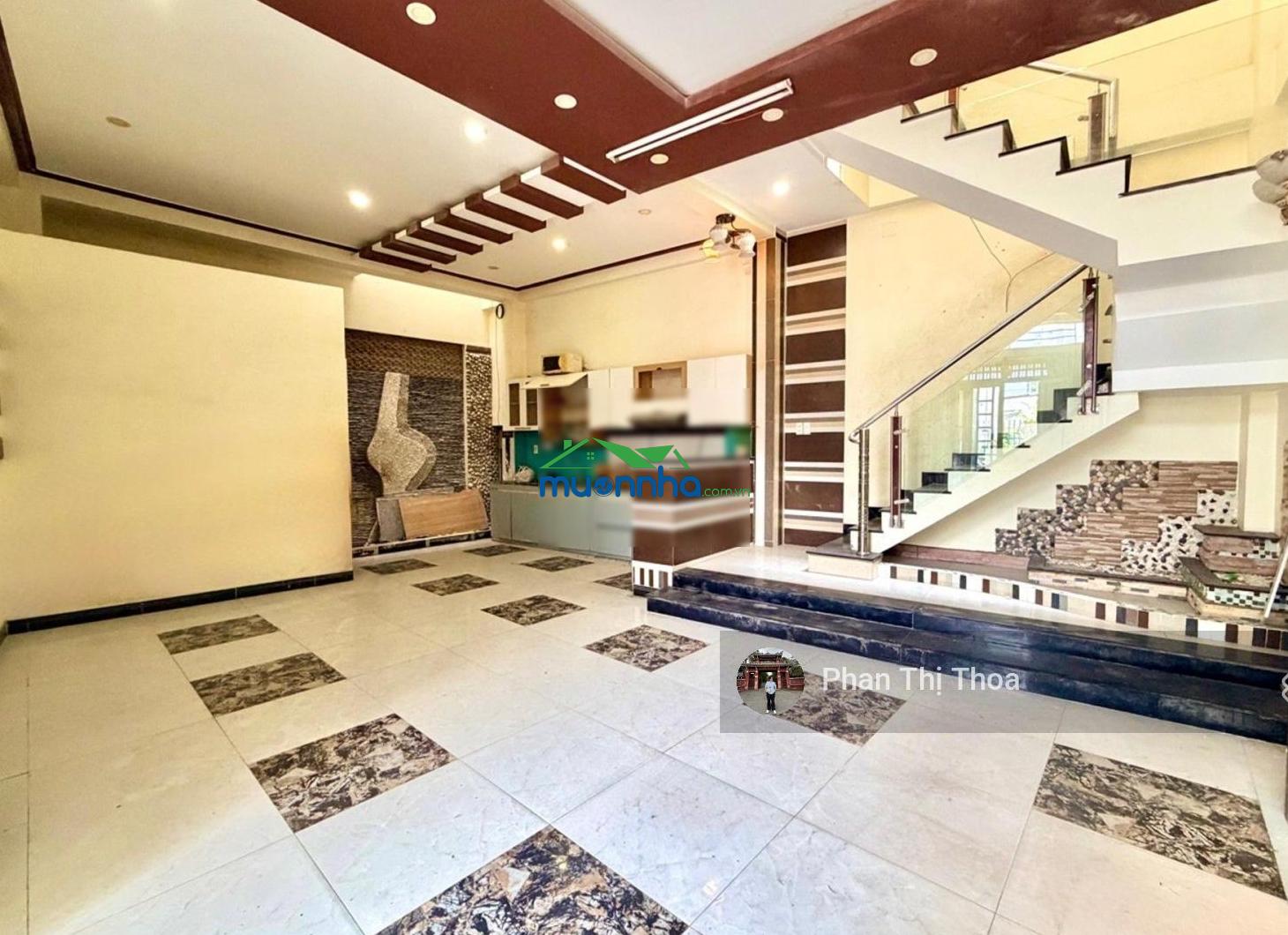 Gấp - hẻm thông thoáng, sân rộng - 54.1m2, 3 tầng, 4pn (pn dưới trệt) - phan văn trị - chỉ 7,9 tỷ - 2