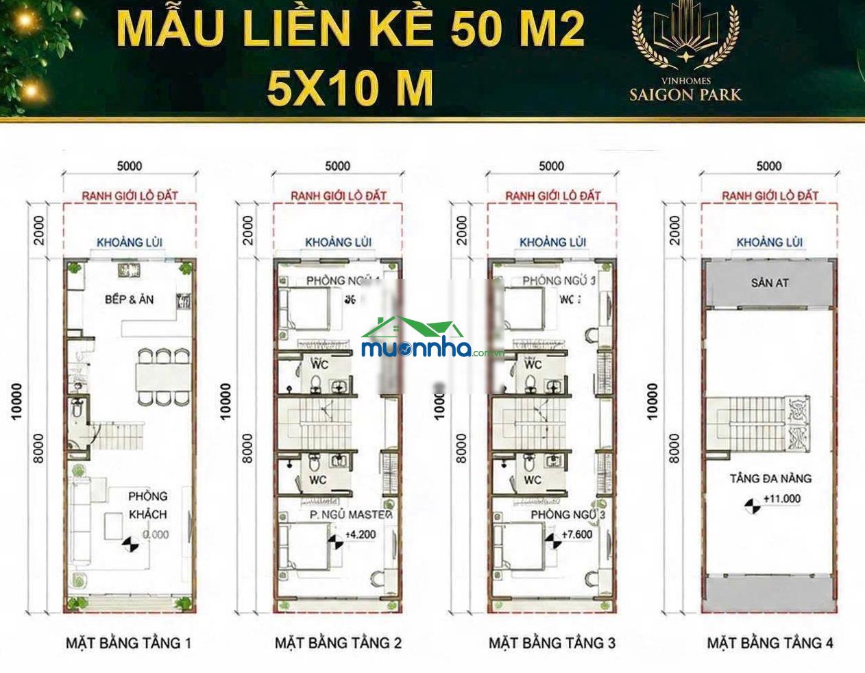 Nhà phố 4 tầng 145,8m2 tại vinhomes giá chỉ 5,4 tỷ full vat, 18 tháng sau mới trả tiền xây