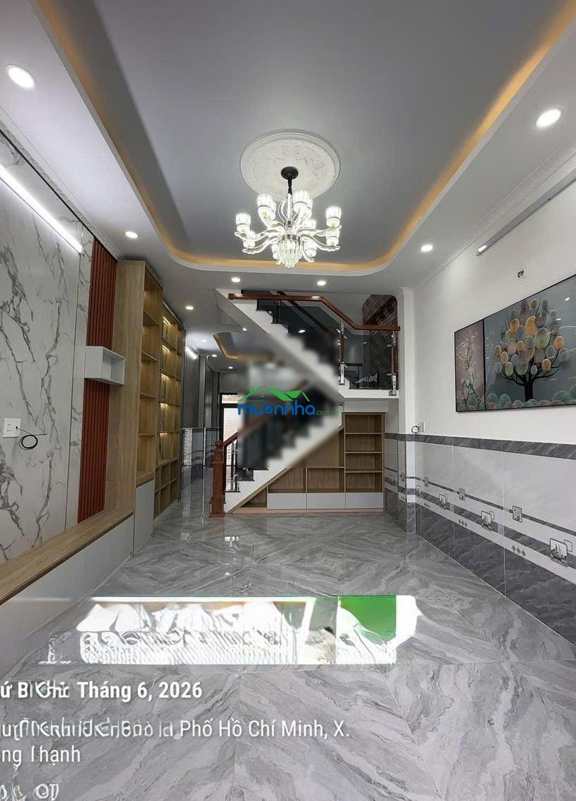 Nhà sổ hồng riêng thới tam thôn - hóc môn (đông thạnh mới) - đường 4m xe 7 chỗ tận nhà chỉ 4.7t - 4