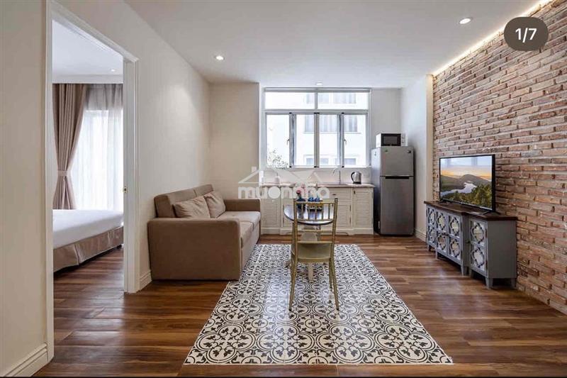 Căn hộ 1 phòng ngủ-1 phòng khách luxury full nội thất cao thắng q3