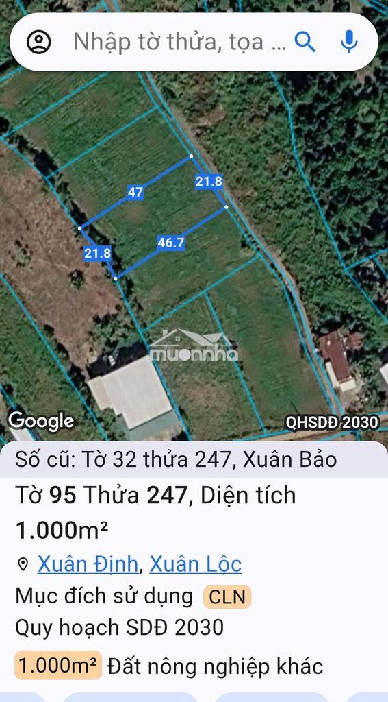 Bán đất xuân định.xuân lộc.tp đồng nai.1.000m2 - 4