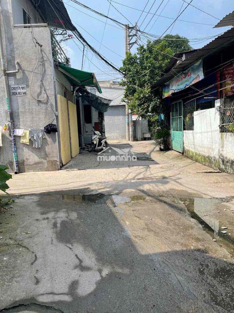 Nhà thuê bà điểm trệt lửng (4x12) - 3
