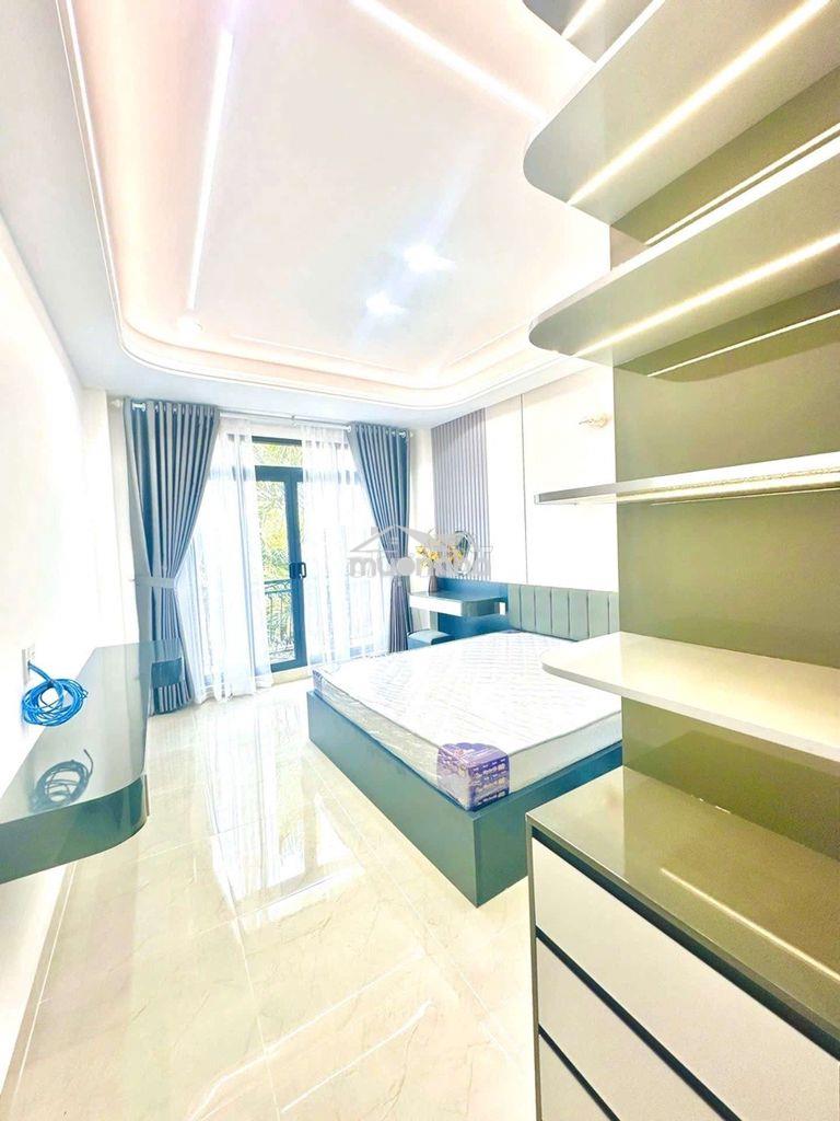 Nhà xây mới 4 tầng. xe tải đổ cửa, gần chợ bà chiểu  - dọn vào ở ngay. - 4