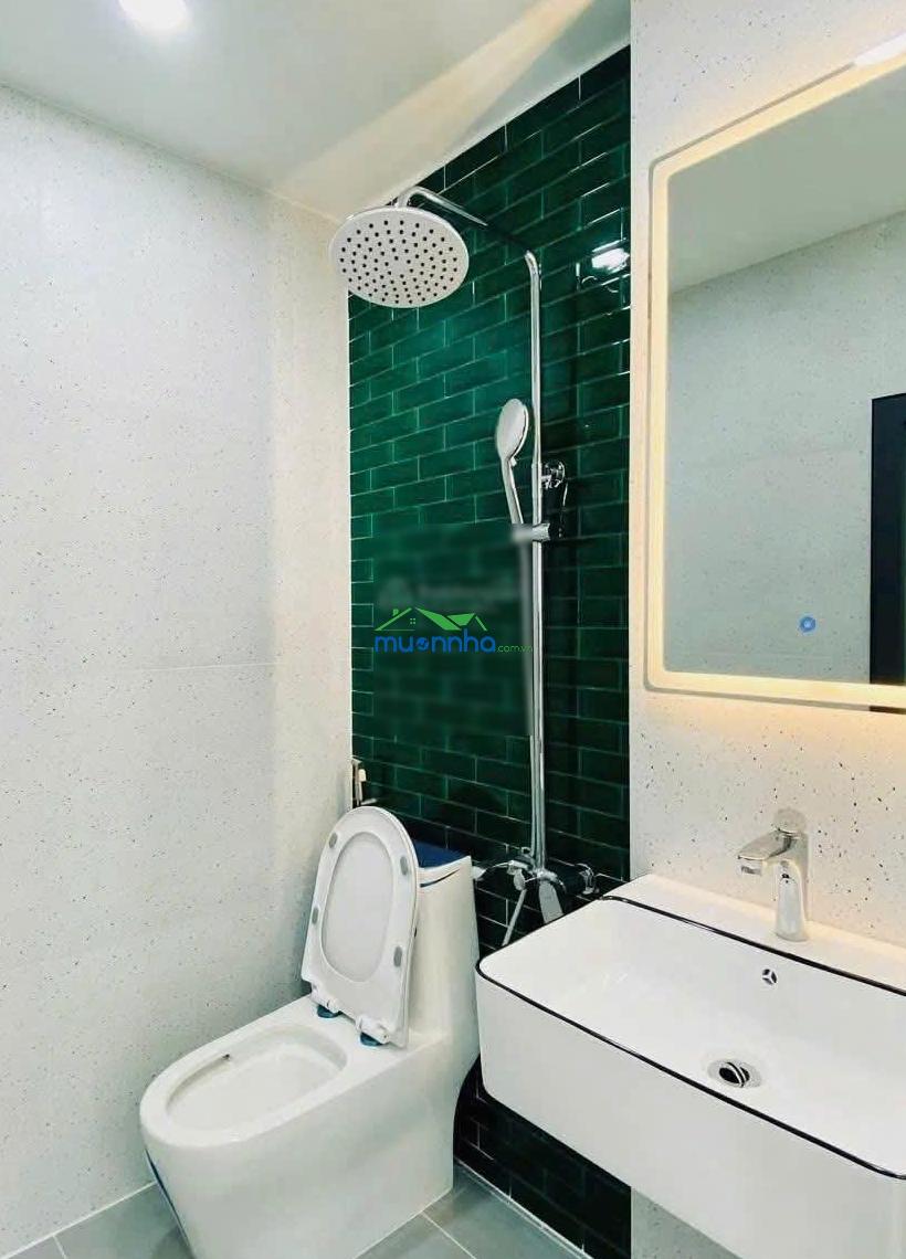 Căn 38m2 trần bá giao, gò vấp gần đại học văn lang. giá 2 tỷ 190, xây trệt 3 lầu, sổ riêng, hẻm 4m - 4