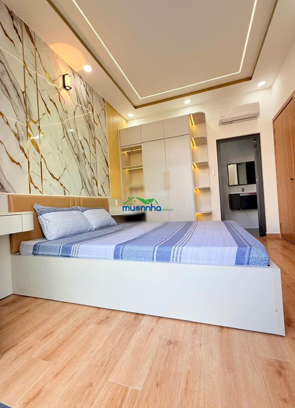 Nhà ngang 6.4m cực hiếm rộng như villa mới 100%, dtsd 154m² - 3