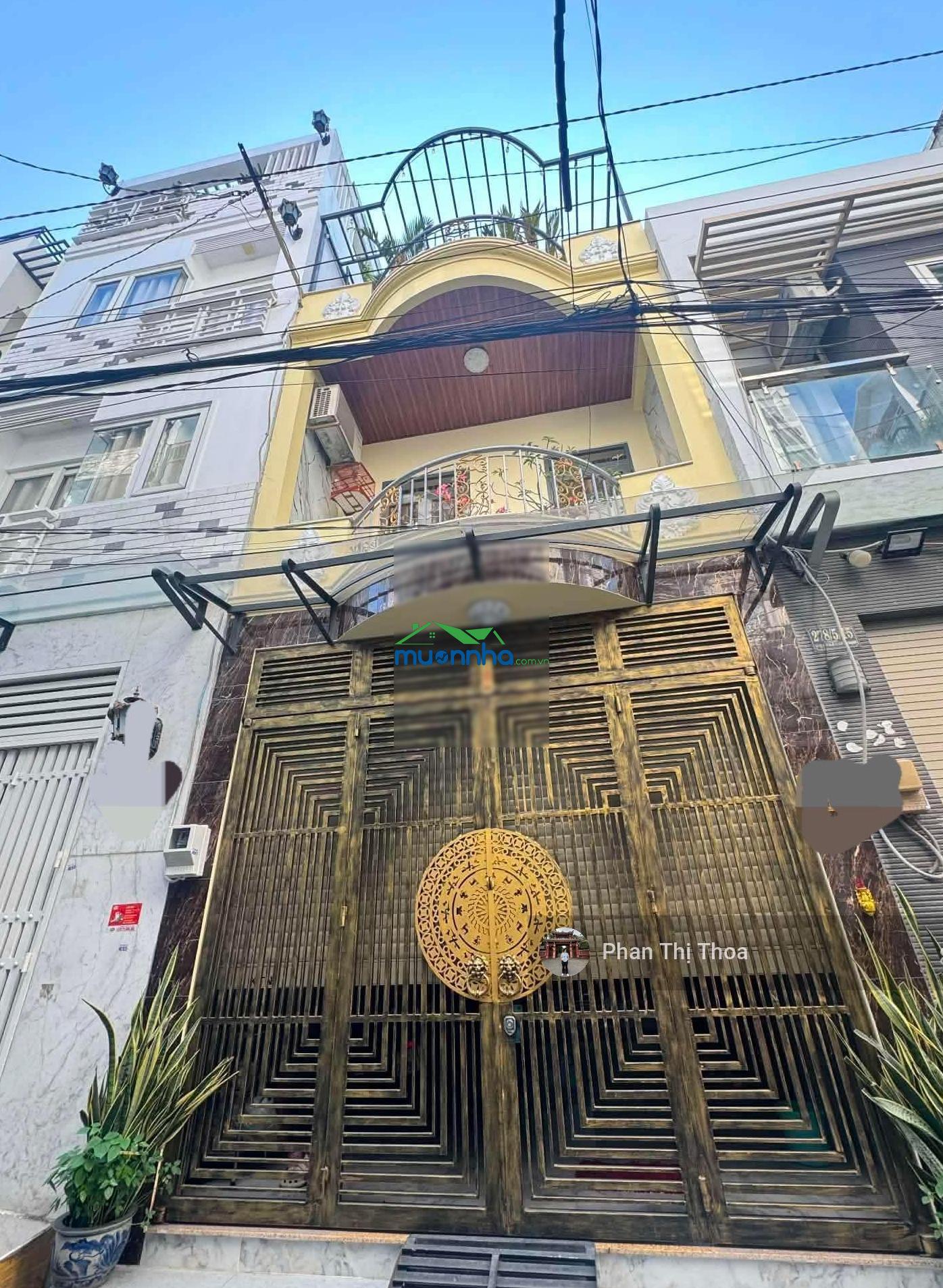 Hxh thông nguyễn xí - nhà mới, 45m² - 4 tầng btct - 4pn, giá tốt chỉ hơn 9 tỷ - 4