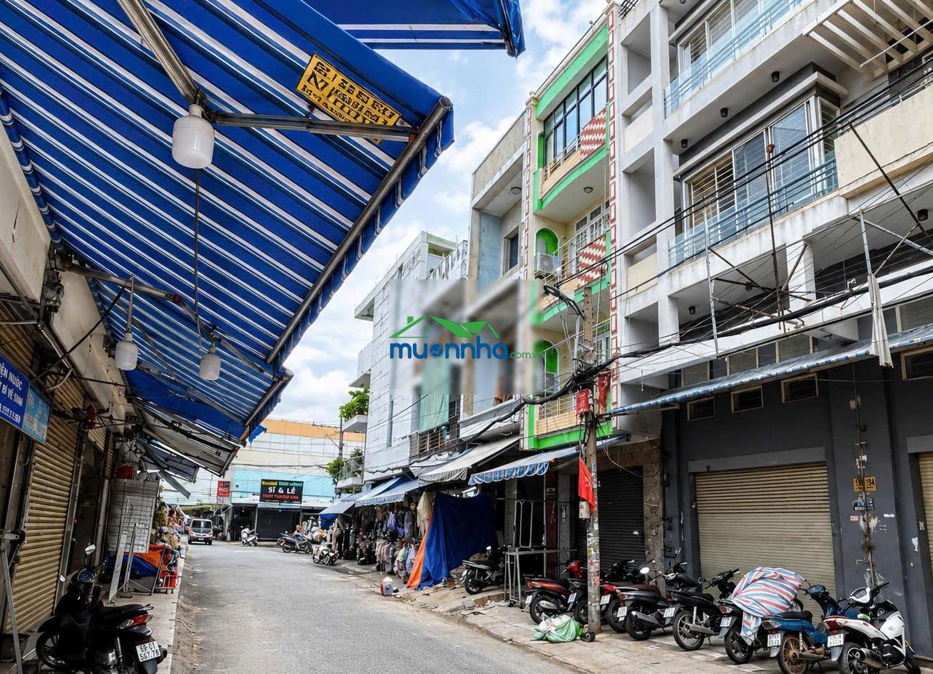 Bán nhà mt hẻm kinh doanh 679 quang trung - ngay chợ hạnh thông tây - 4x15m - 4 tầng mới