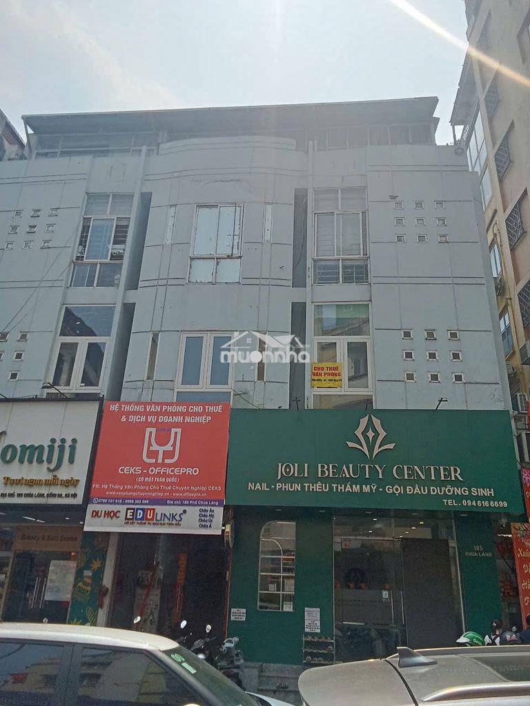 Cho thuê văn phòng đẹp tại 185 chùa láng giá *** khu vực