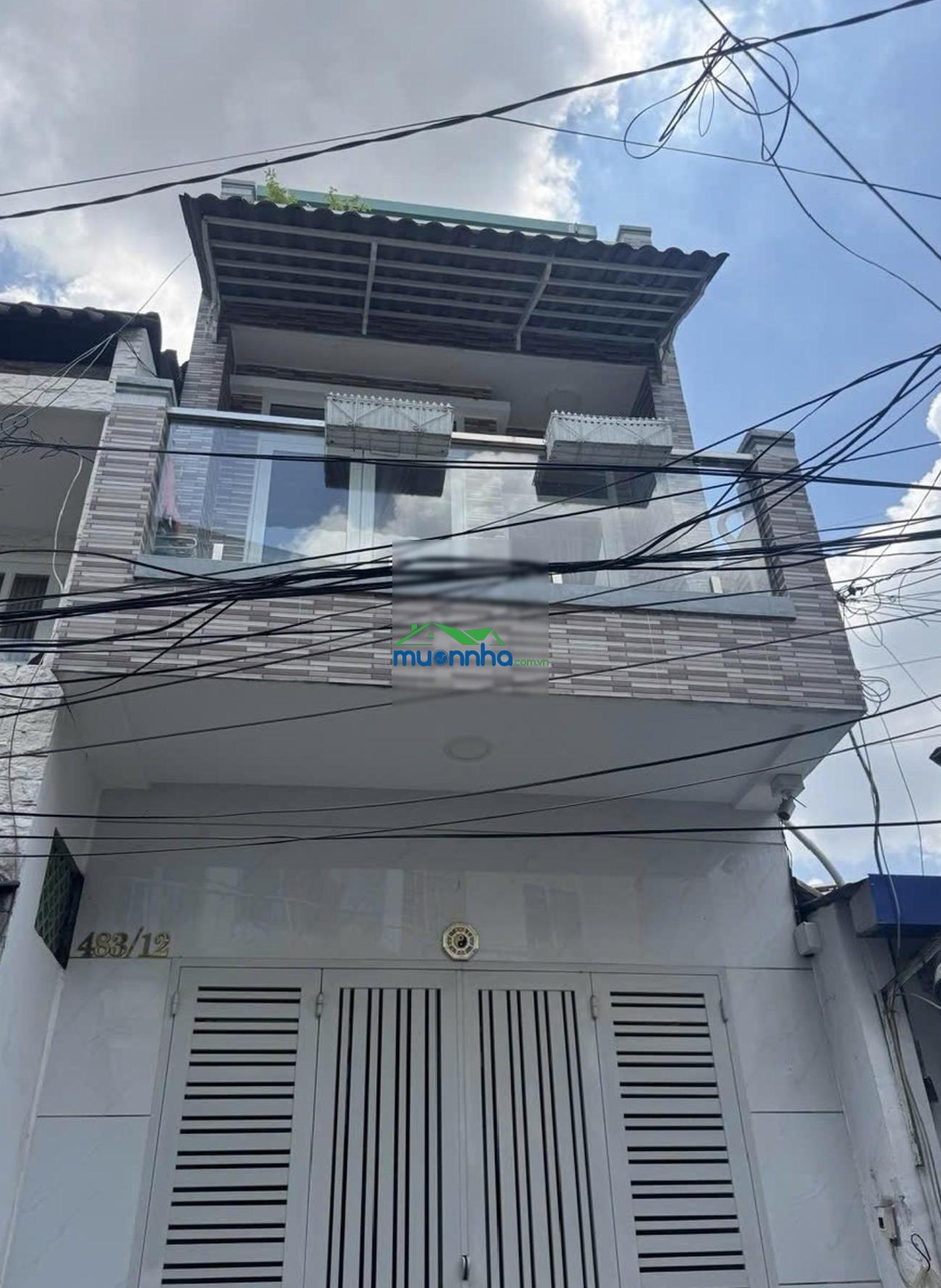Nhà đẹp 3 tầng sau lưng mặt tiền âu cơ phường phú trung, tân phú - 45,5m² - 5,27tỷ tl - 2