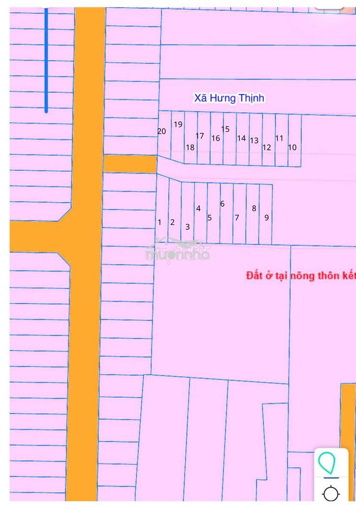 Bán sỉ hoặc lẻ 20 lô ngay khu tái định cư xã tây hòa -cổng kcn bàu xéo