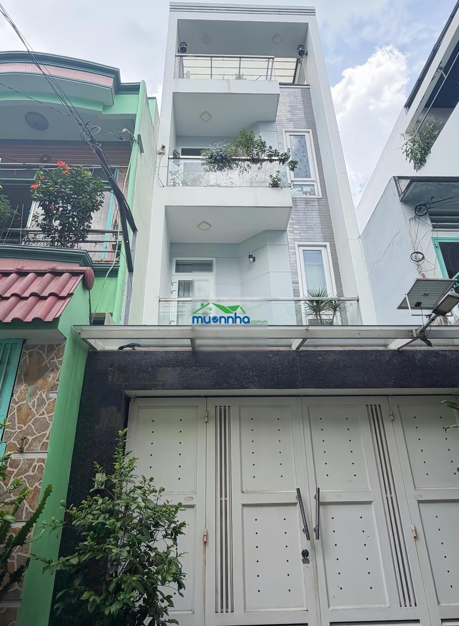 Nhà đẹp tân sơn nhì tân phú | 90m, 4 tầng, đường 8m, full nội thất