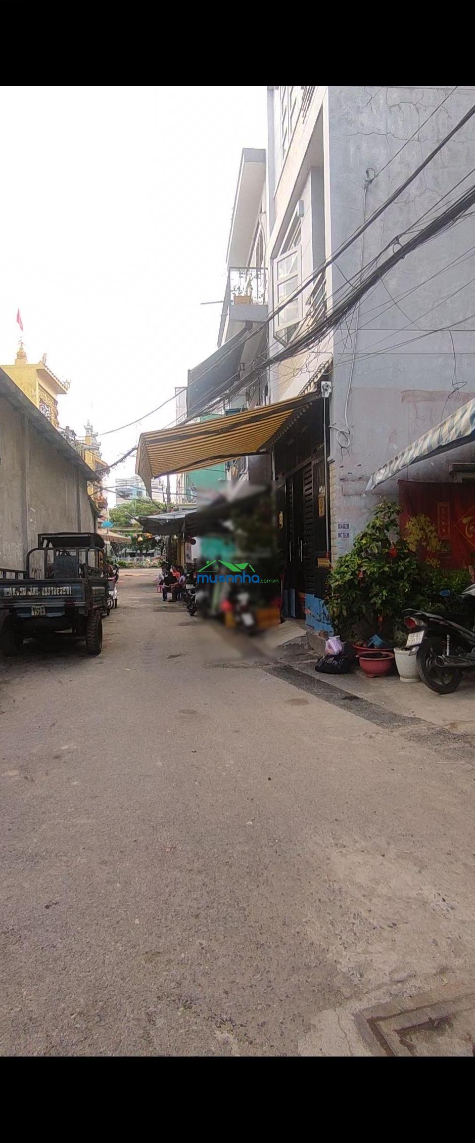 Nhà 2 mặt tiền hẻm nhựa 6m. 3 tầng, sân thượng. 4pn 3wc. giá tốt - 3