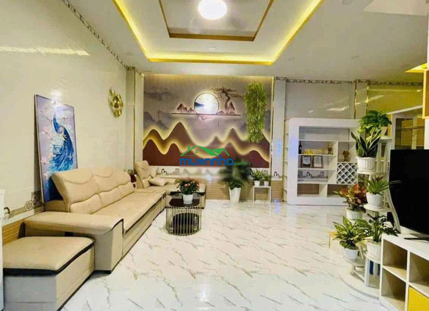 Nhà 4 tầng full nội thất khu cao cấp đường thạnh lộc 26 phường thạnh lộc q12, dt 56m. hẻm 12m