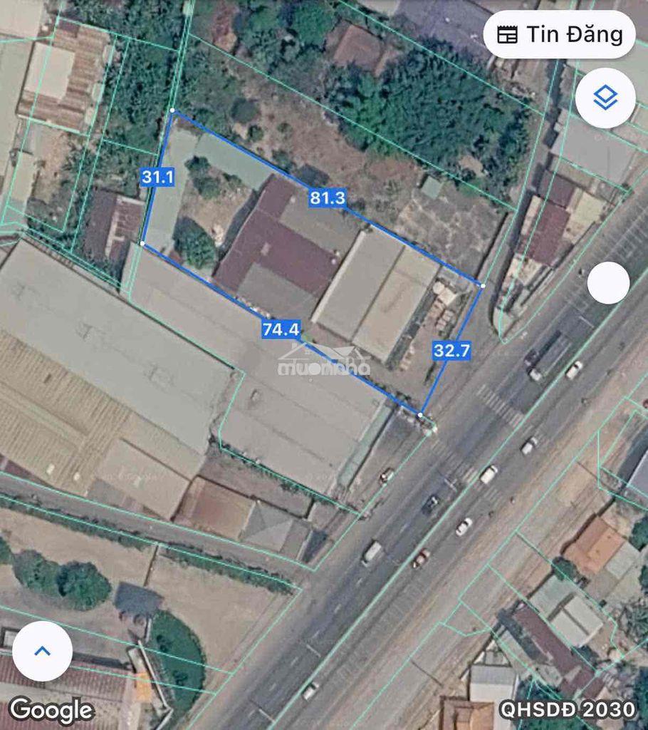 Cho thuê mặt bằng 2400m2 đại lộ bình dương, lái thiêu, thuận an - 2