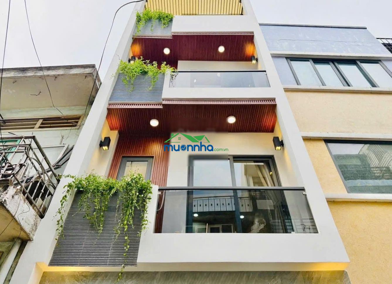 Cạnh gò vấp. nhà 50.4m2 nguyễn thị nhuần, q12 giá 2 tỷ 150. xây 1 trệt 3 lầu, hẻm 4.5m, sổ sẵn - 2
