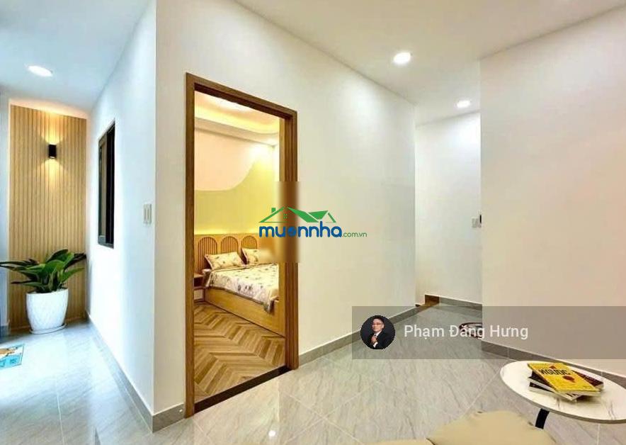 Hiếm nhà bình thạnh hẻm oto phan văn trị, chợ gv, siêu thị emart, 44m², 2 tầng, pn ở trệt, 6,58 tỷ - 4