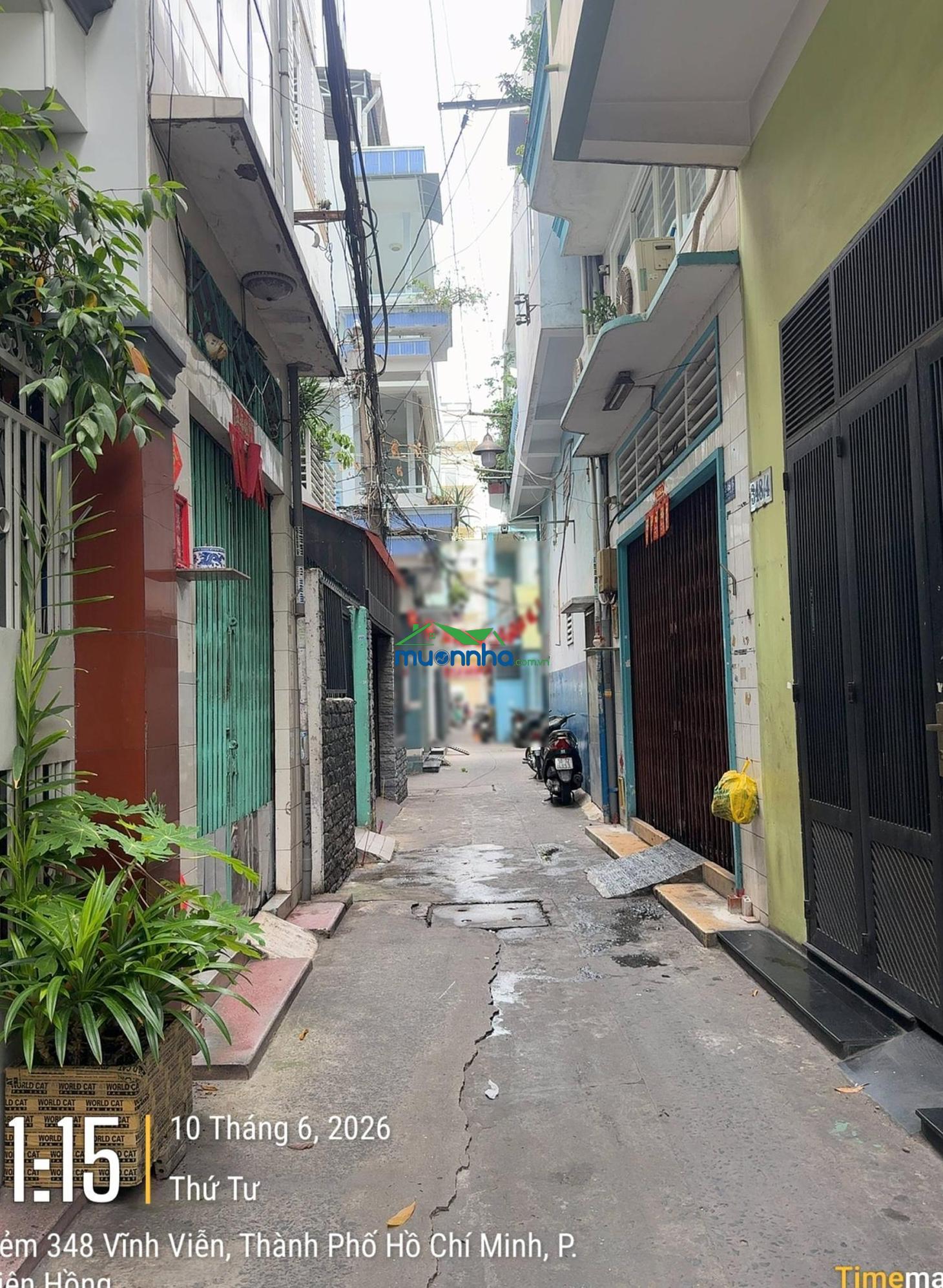 Bán nhà hẻm 4.5m cách mặt tiền 1 căn, cách nguyễn tri phương 50m, 4x8m nhà 4 tầng, 7 tỷ tl - 3