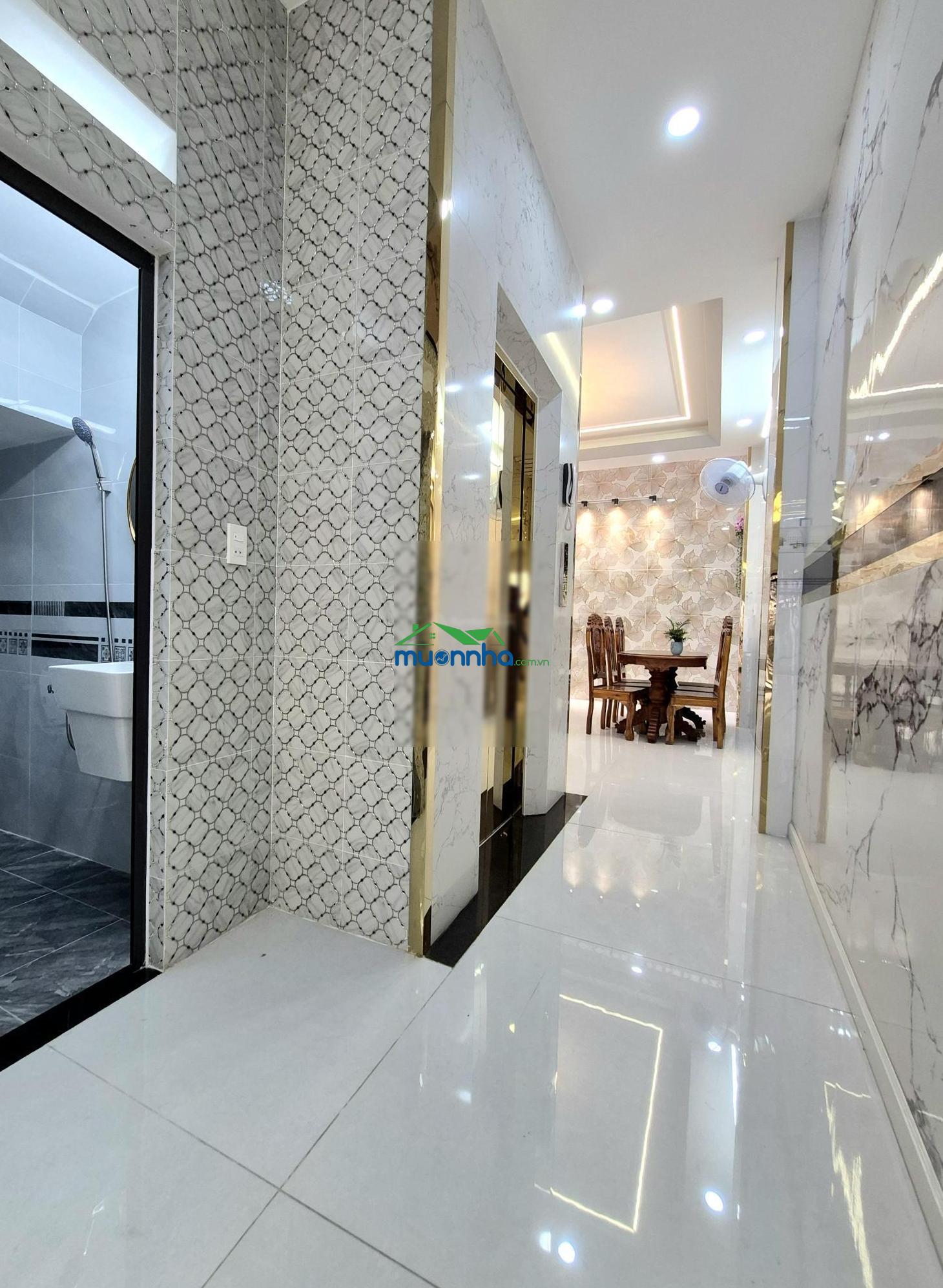 Hẻm xe hơi - có thang máy - phạm văn chiêu - 4 tầng - 8 tỷ 5 - 3