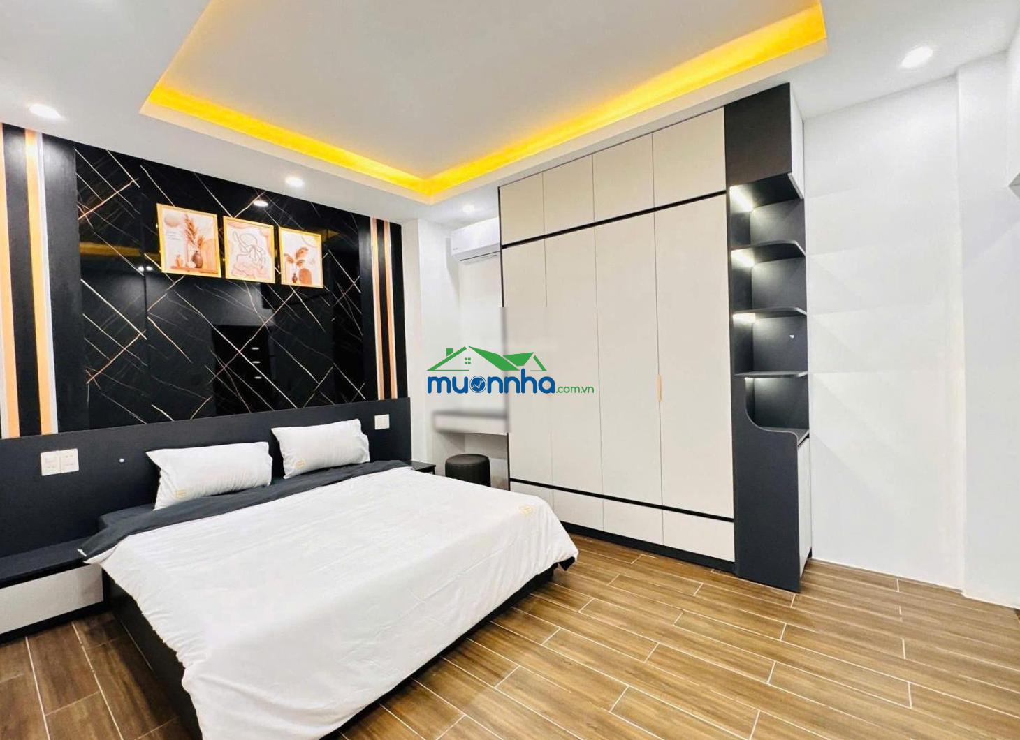 Nhà bình thạnh phan văn trị. dt 74.5m2 hẻm xe hơi. sổ hồng riêng - 3