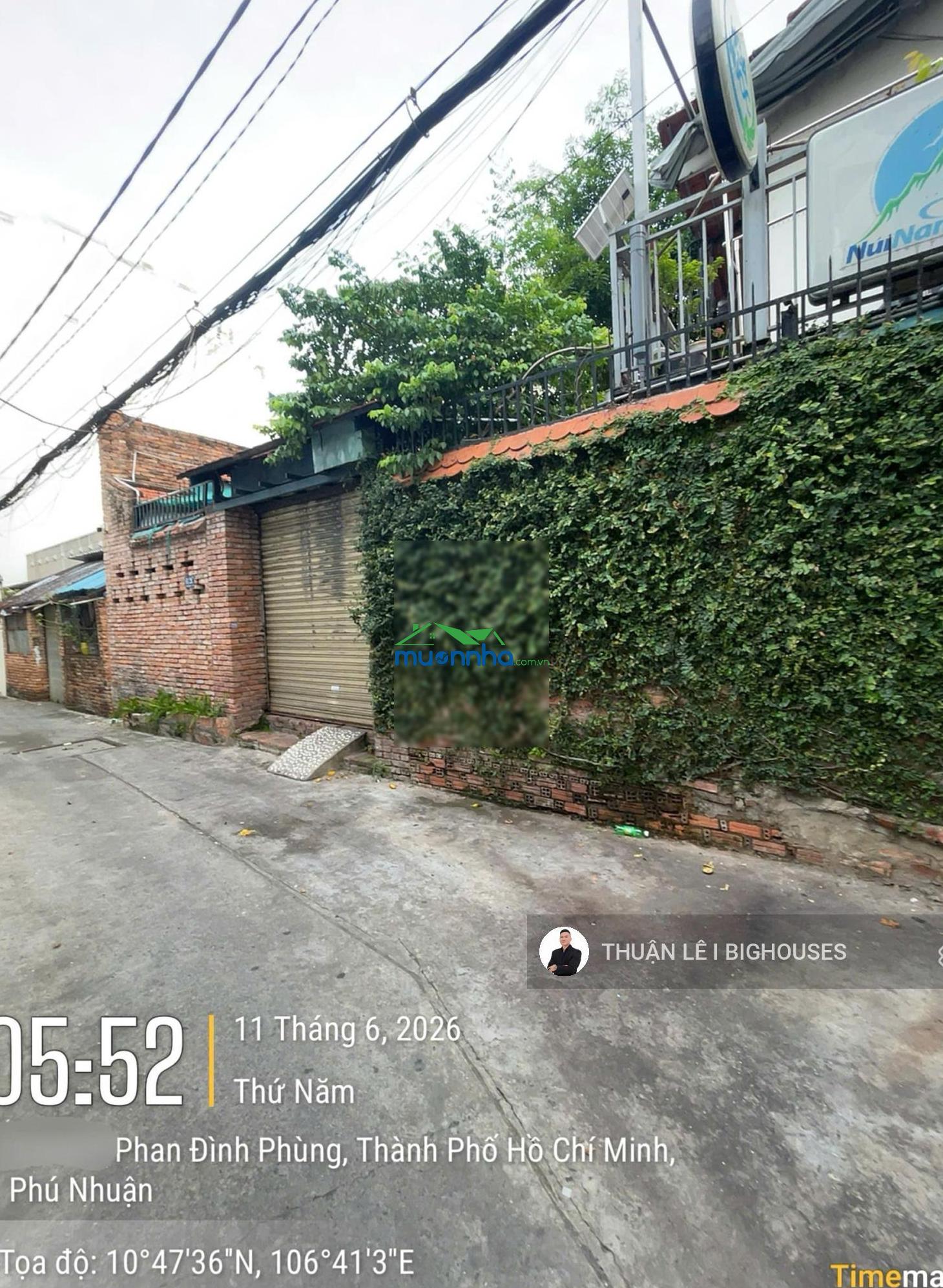 Bán nhà cấp 4 (6,8m x 16m)cn: 110m2 tiện xây mới 4tst. đường phan đình phùng, phú nhuận. 14,5tỷ tl - 2