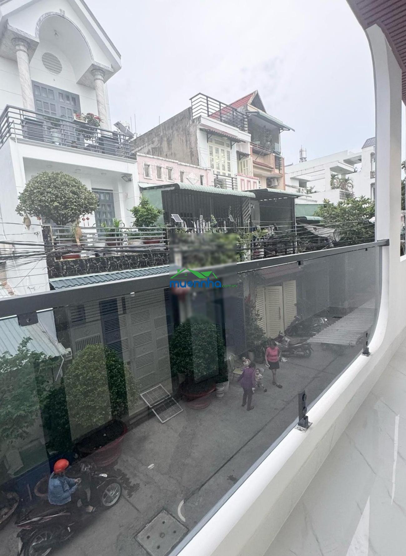Chợ phú lâm. bà hom. hồng bàng. nhà mới 2 tầng. 45m2. giá 4t8. 5m thông. vòng xoay phú lâm. quận 6. - 2