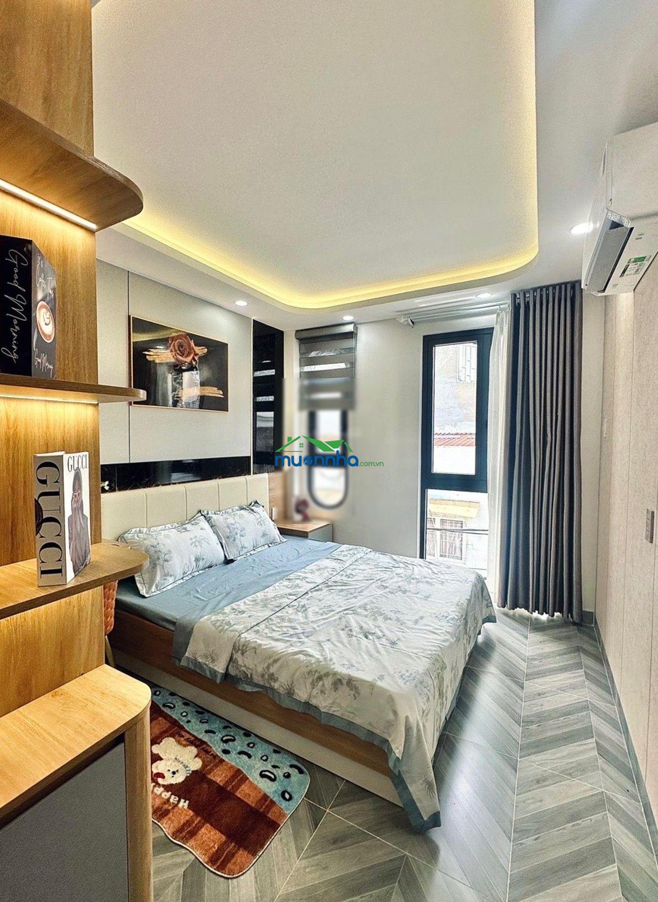 Nhà 5 tầng phan huy ích gò vấp full nội thất hẻm xe hơi chỉ 5.68 tỷ - 3