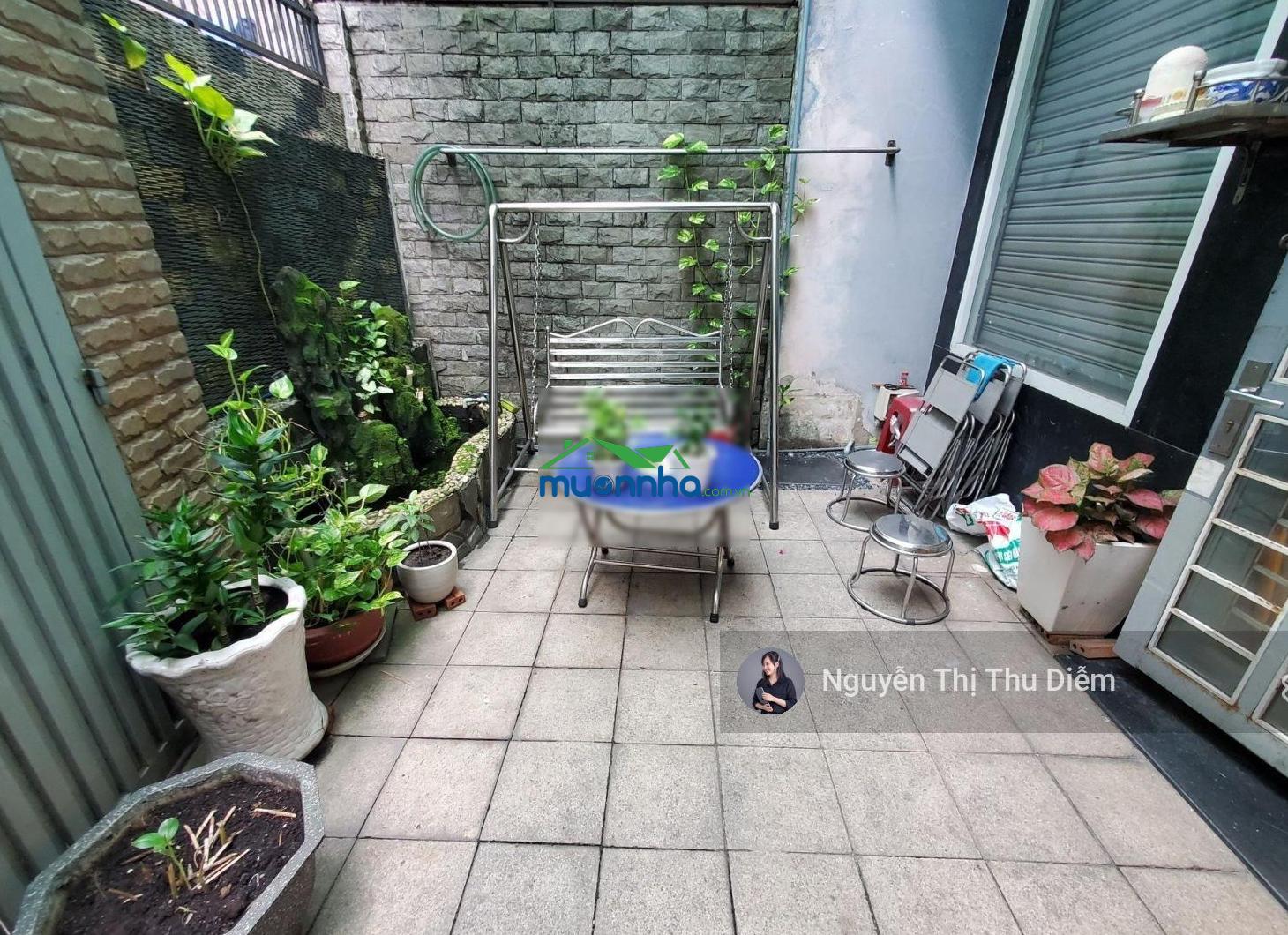 Nhà đẹp 4 tầng - 97m (5.5m x 15m ) - nở hậu 6.4m - sát mặt tiền - 5pn - full nội thất