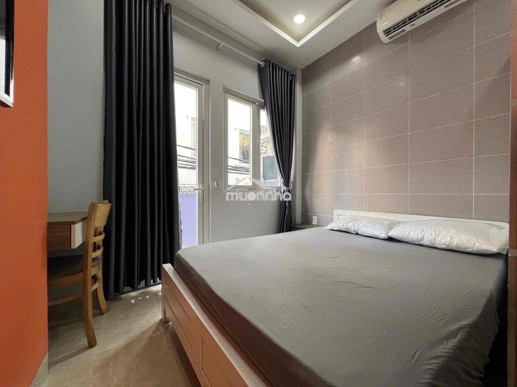 Cho thuê hệ thống căn hộ studio ban công full nt ở trần văn đang q3 - 3