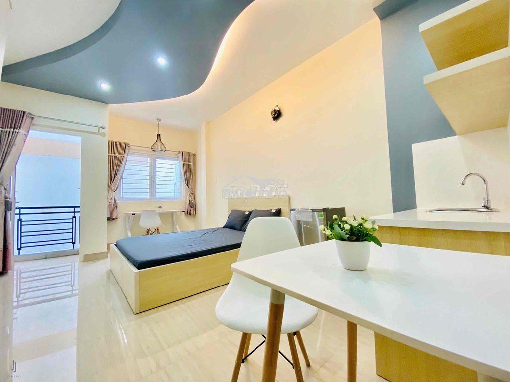 Thuê ngay studio ban công thoáng mát 35m2 sát bên chợ bà chiểu giáp q1 - 3