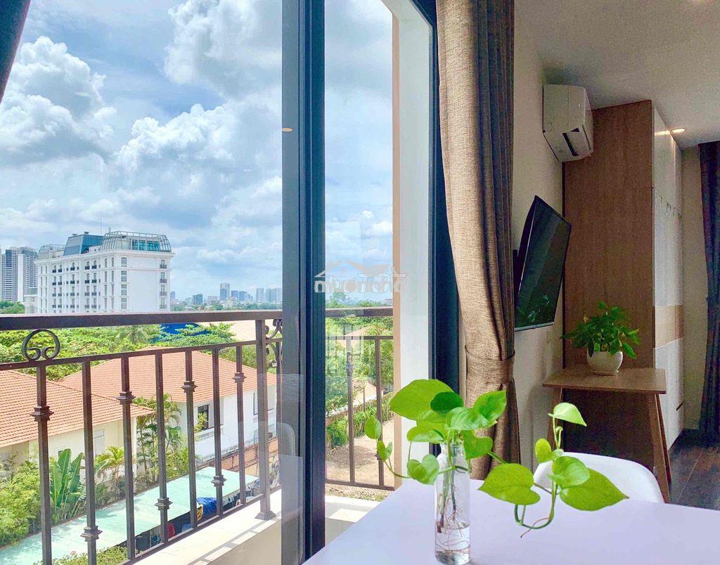 Sắp trống studio rộng 40m2 - 2 ban công thoáng, ngay xa lộ hn - Ảnh 2