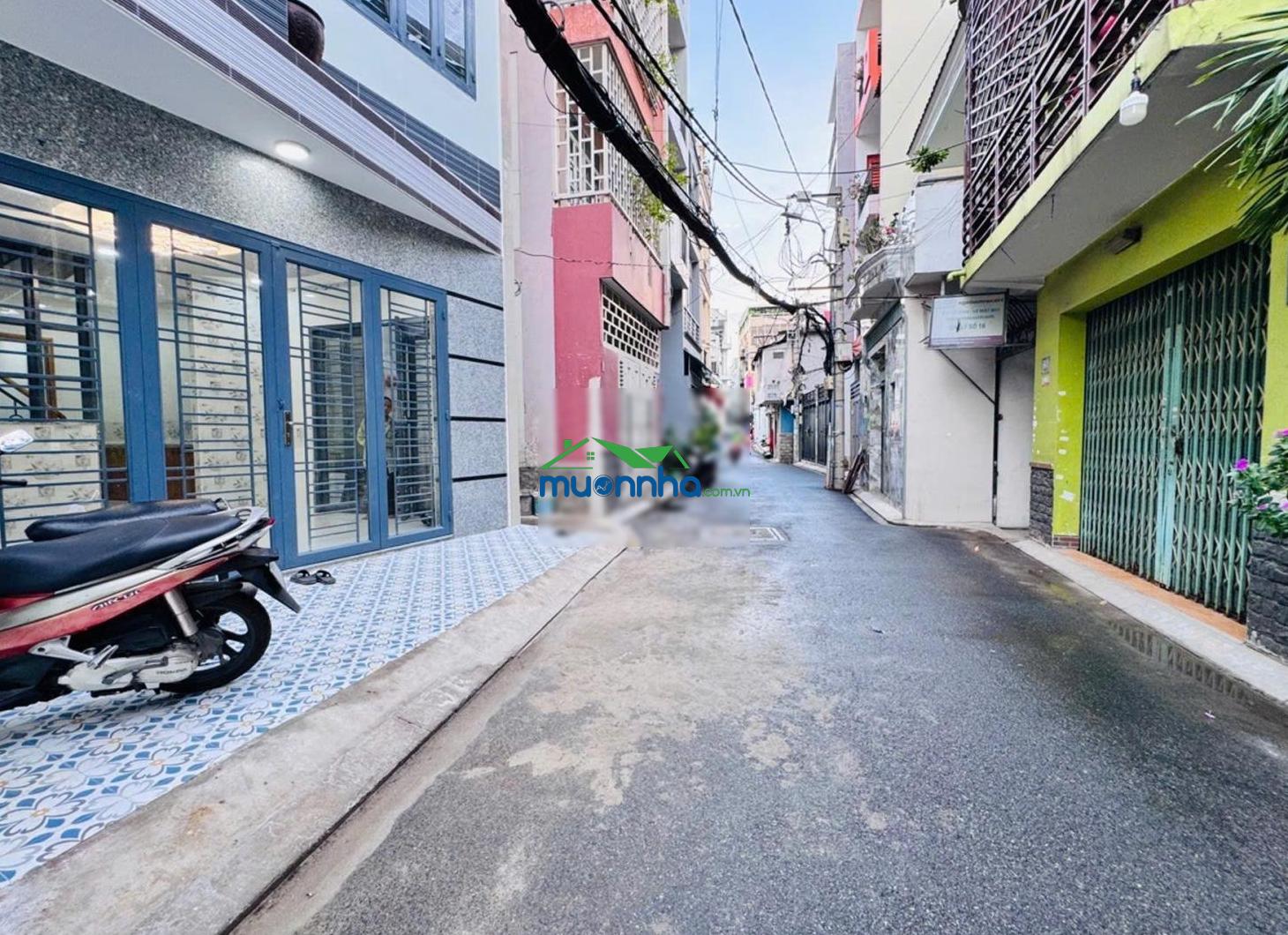 Ngang khủng 6,3m x 13m - xe hơi ngủ nhà - 1 trục ra mặt tiền chỉ 30m - nhà 4 tầng mới keng