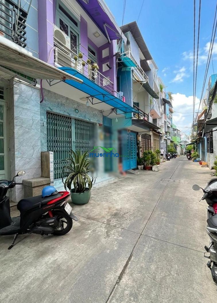 Nhà 3 tầng - hẻm 5m thông - đường lũy bán bích - giá 5,4 tỷ