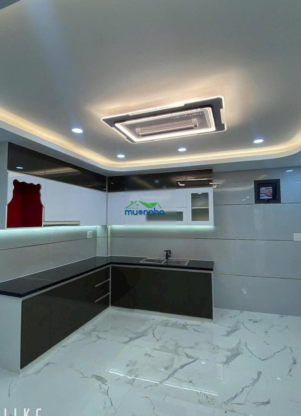 Bán nhà hẻm 8m lê văn quới, dt: 4,3x14m, lửng, 3 lầu, nhà mới, có thang máy, giá 8.5 tỷ tl - 4