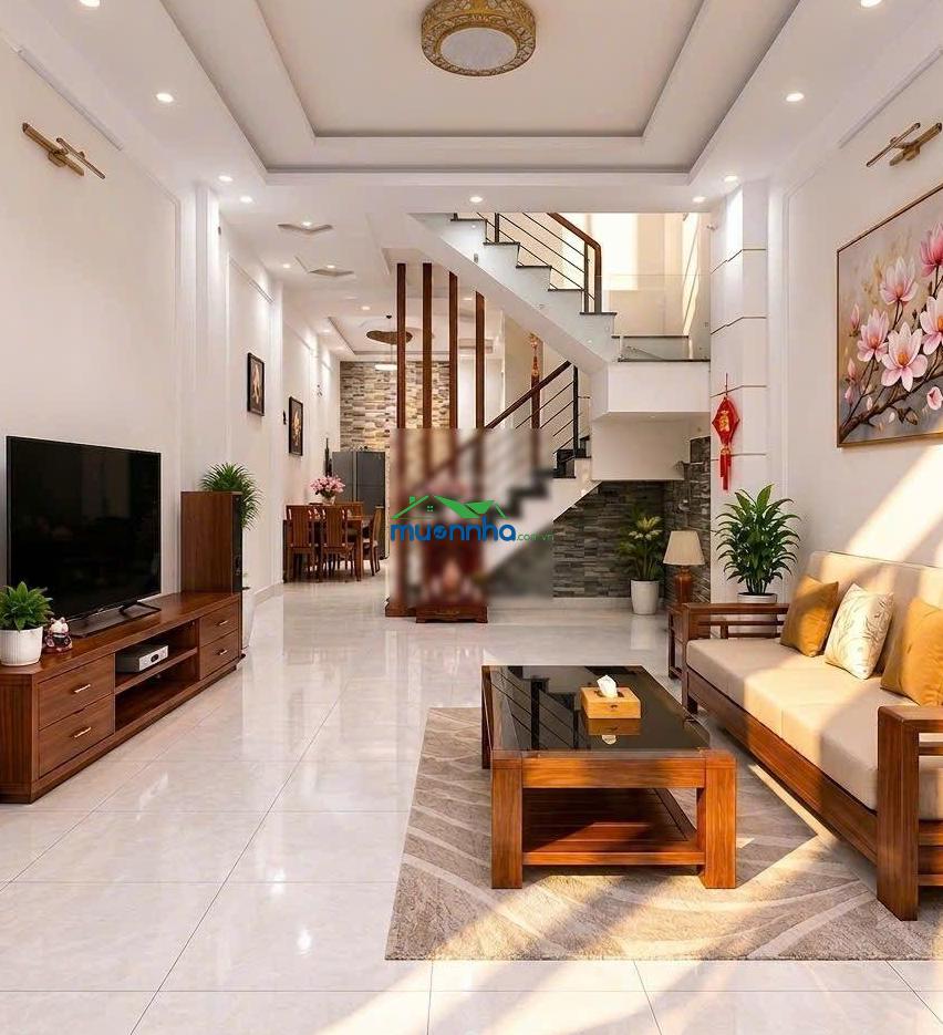 Bán nhà mới hxt 8m phạm văn chiêu 68m2x3 tầng 7tỷ69 - Ảnh 3