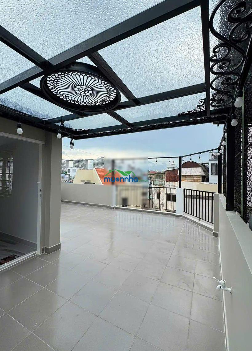 Nhà mặt tiền thụt âu dương lân quận 8, diện tích: 48m, ngang 6m, 4 tầng