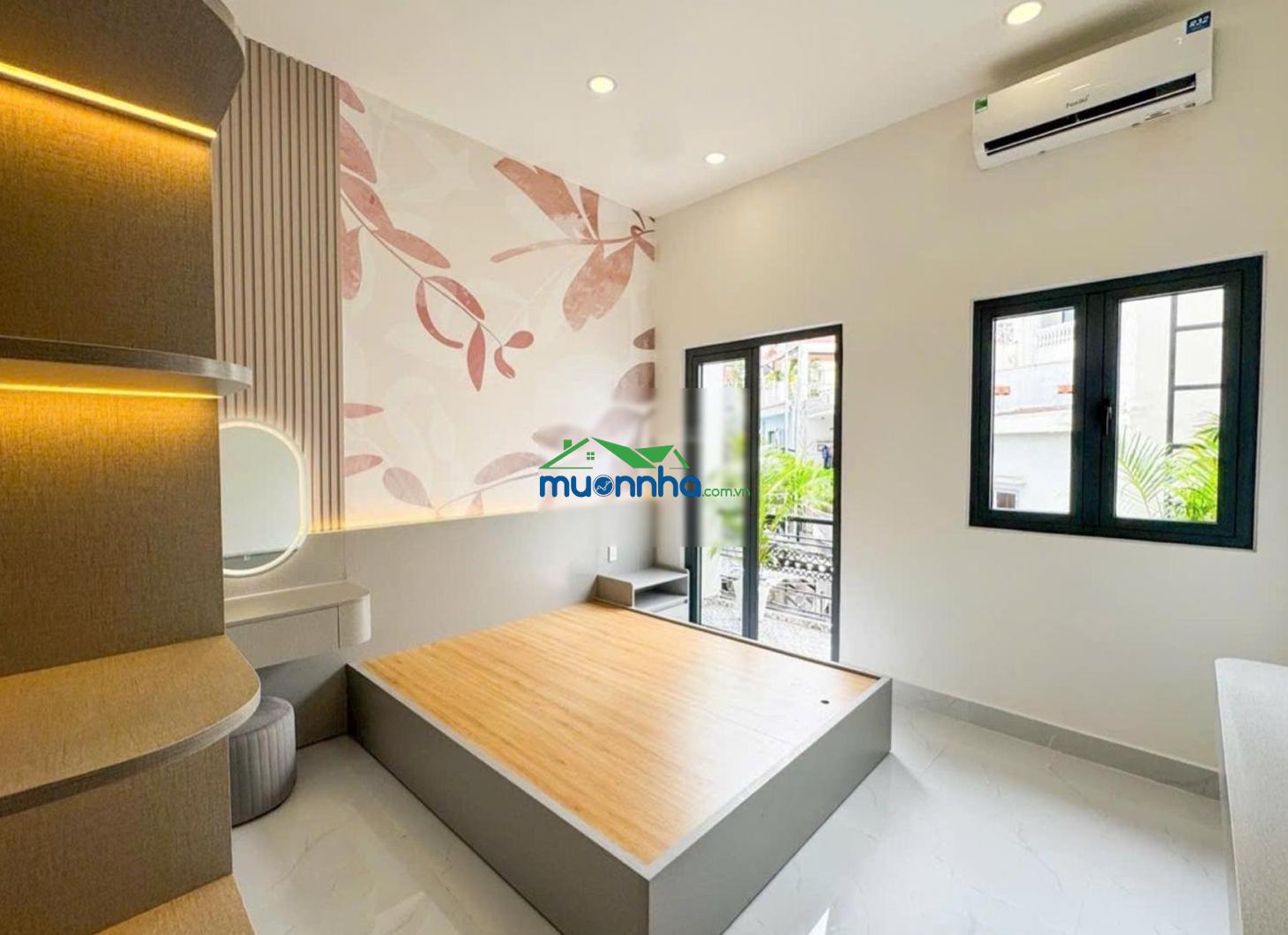 Nhà 2 tầng mới hẻm xe hơi trần xuân soạn - đầy đủ nội thất - kdc hiện hữu - hoàn công - giá 4tỷ960 - 2