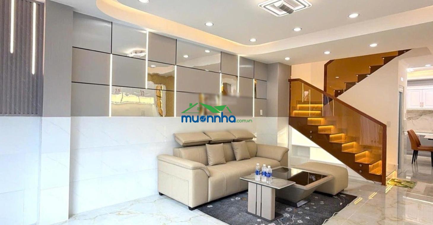 Bán nhà mặt tiền hẻm huỳnh tấn phát nhà bè - kdbb - cách mặt tiền huỳnh tấn phát 120 m - 2