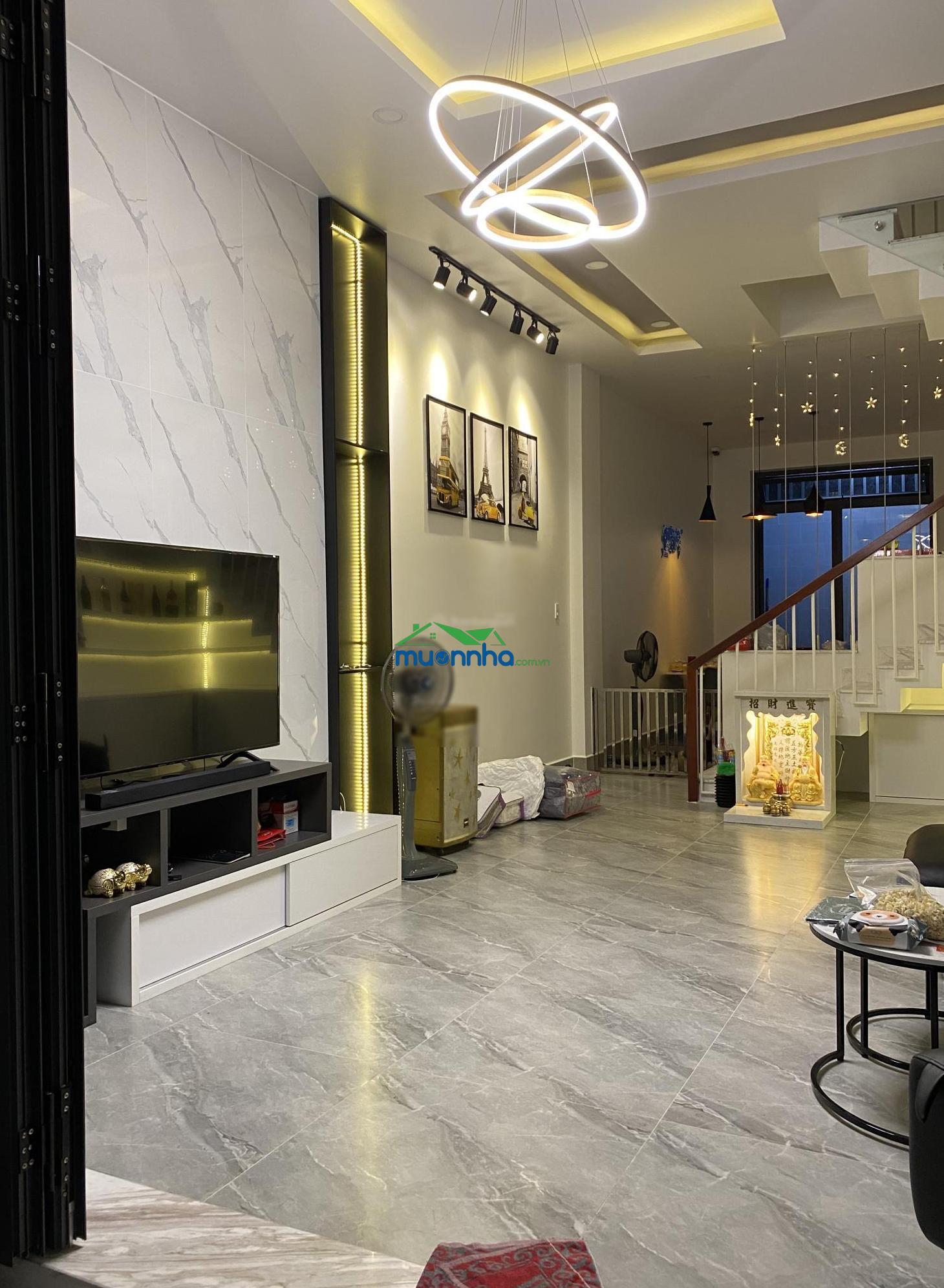 Bán nhà sổ hồng chính chủ 1 trệt 3 lầu dt đất 100m2 - 4