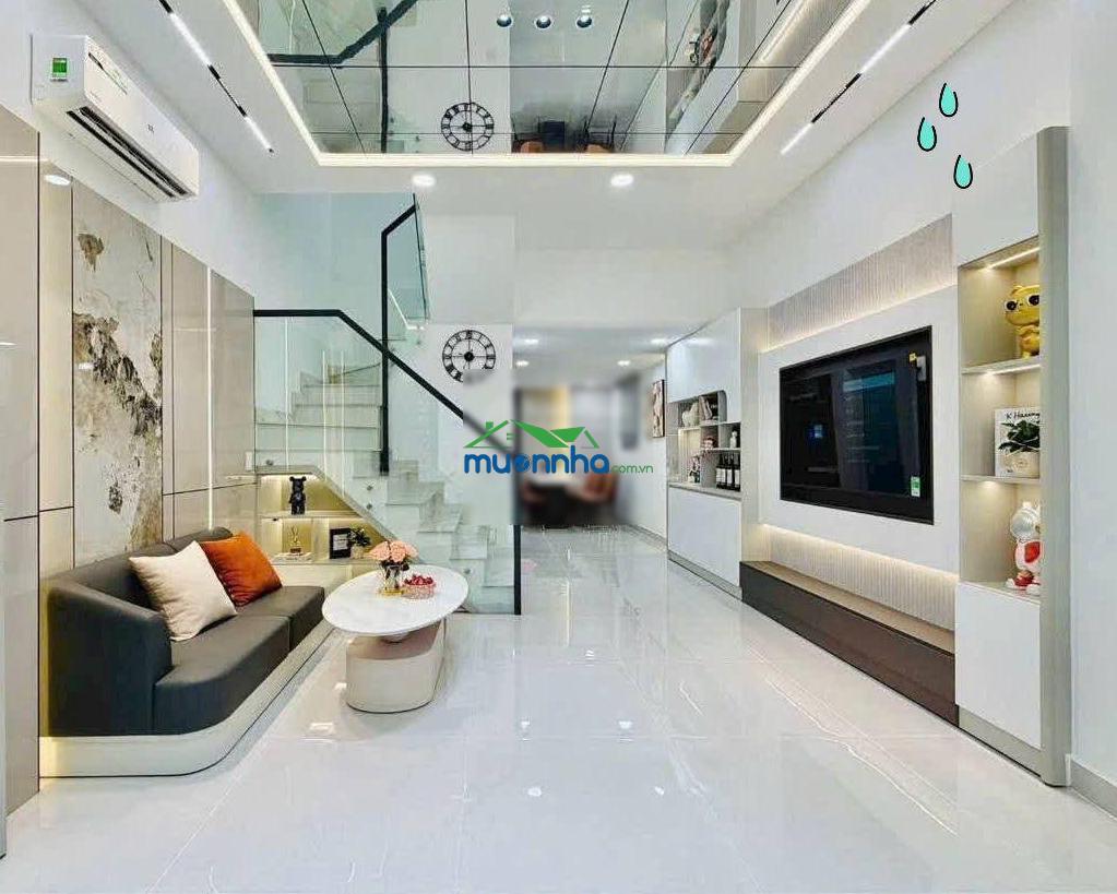 Bán nhà 3 tỷ 080/62,5m² đường ô tô võ duy ninh - bình thạnh, cho thuê 25tr, gần cầu thủ thiêm - 3