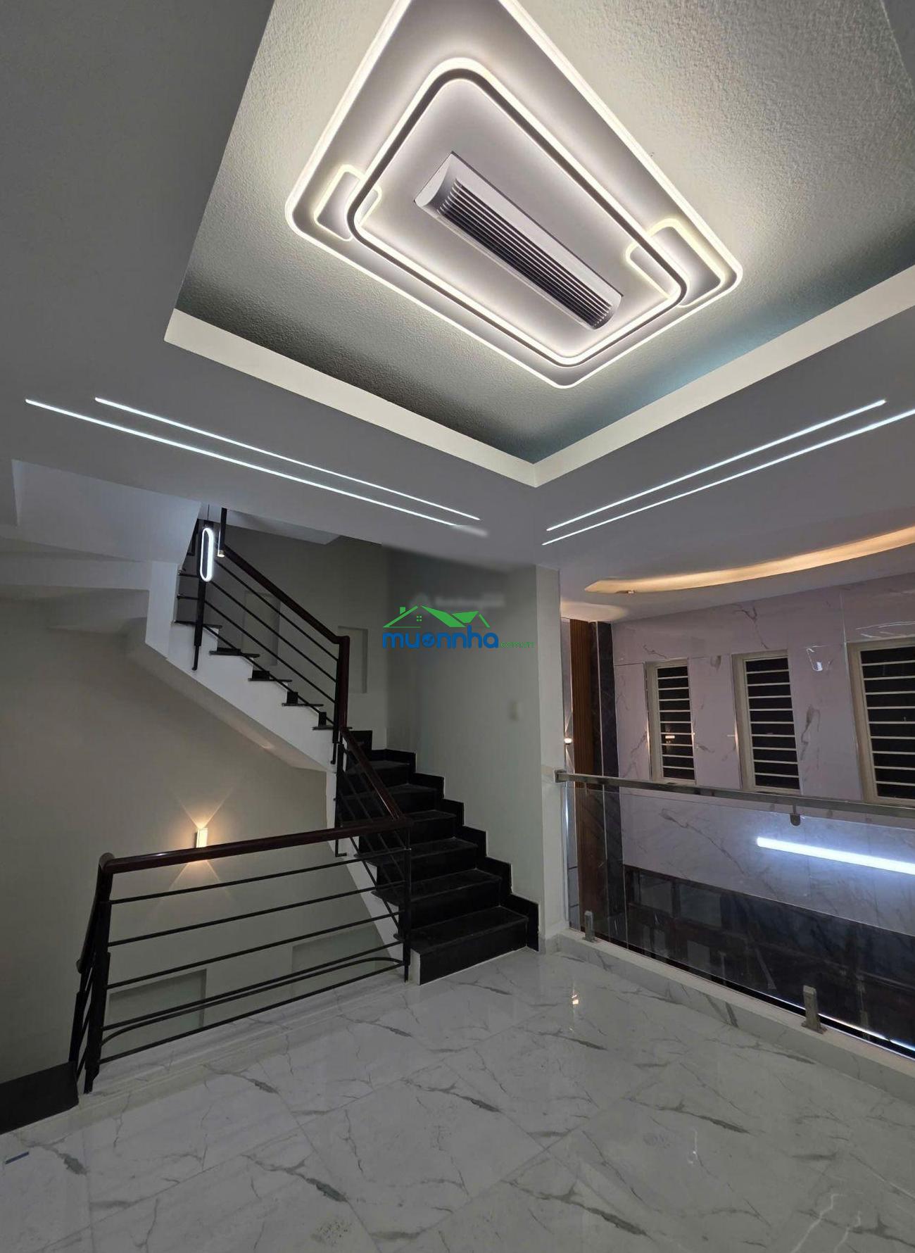 Ngay âu cơ và lạc long quân hẻm xe 7 chổ quay đầu nhà mới 4 tầng thiết kế thoáng mát mới đẹp giá tl - 3