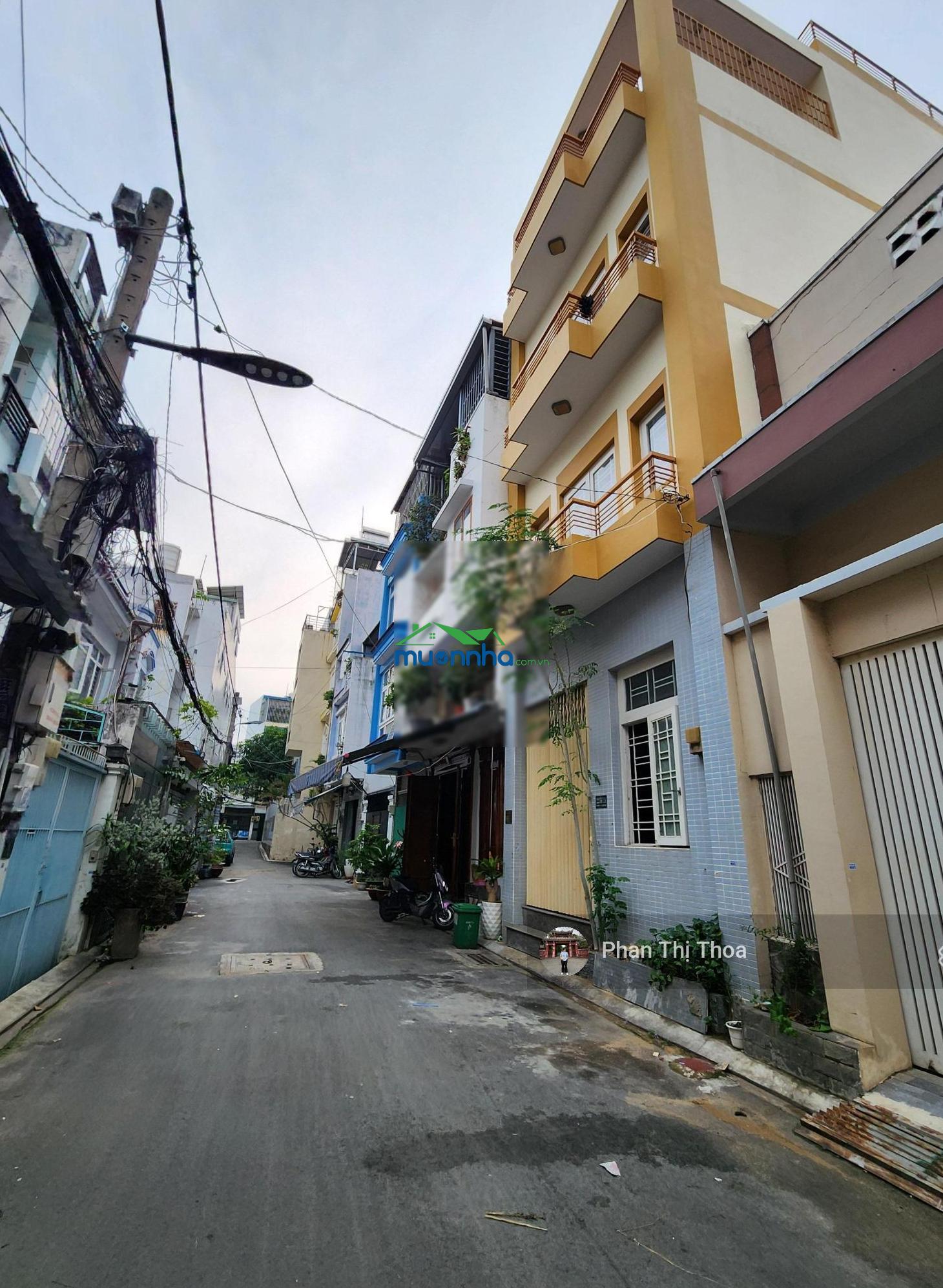 Hẻm oto thông vip nhất bùi đình túy - 68m², 4 tầng btct, nhà lớn ở ngay - chỉ hơn 11ty - 4